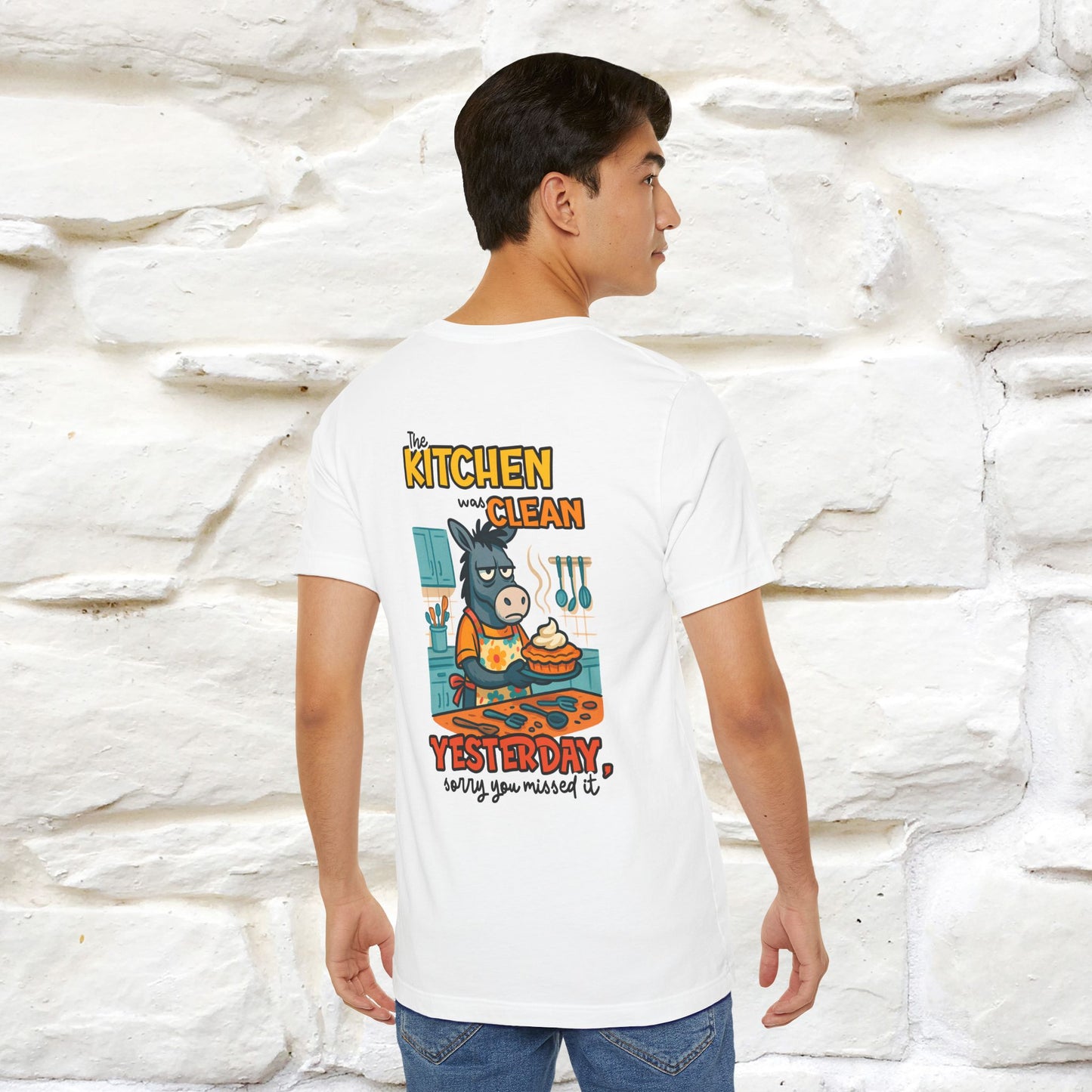 "The Kitchen Was Clean... " |Funny T-Shirt | Nunu&Miao Studio