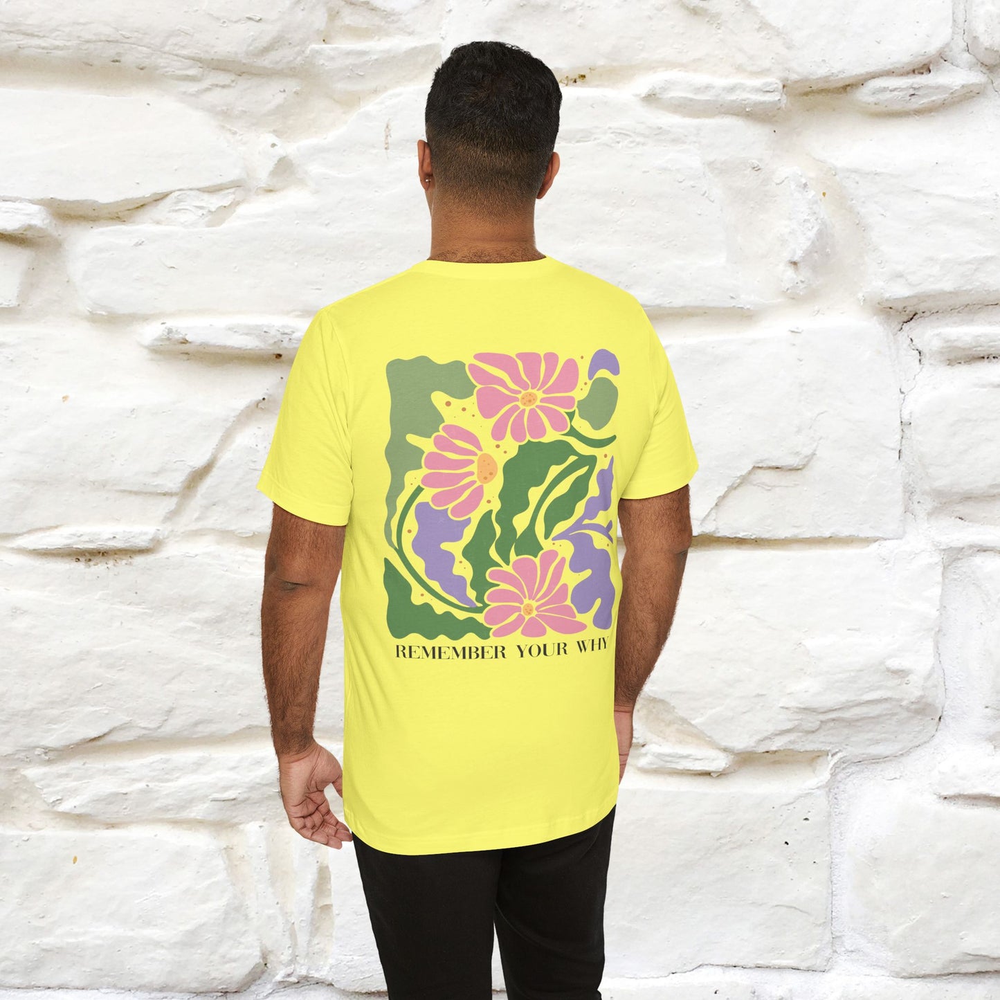 "Remember Your Why'' Cat T-Shirt Front and Back Design | Nunu&Miao Studio