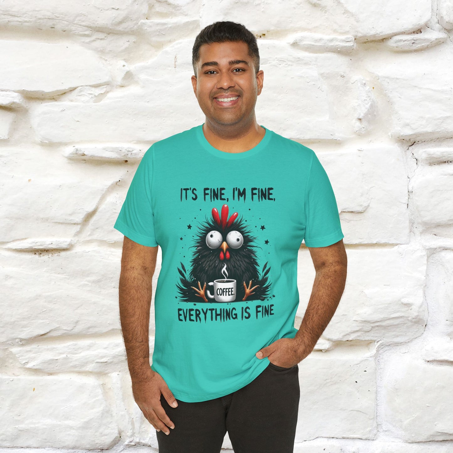 "Everything Is Fine" |Funny T-Shirt | Nunu&Miao Studio