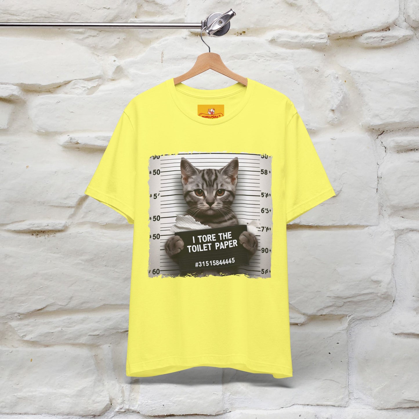 ''I Tore The Toilet Paper'' | Funny Cat T-Shirt | Nunu&Miao Studio