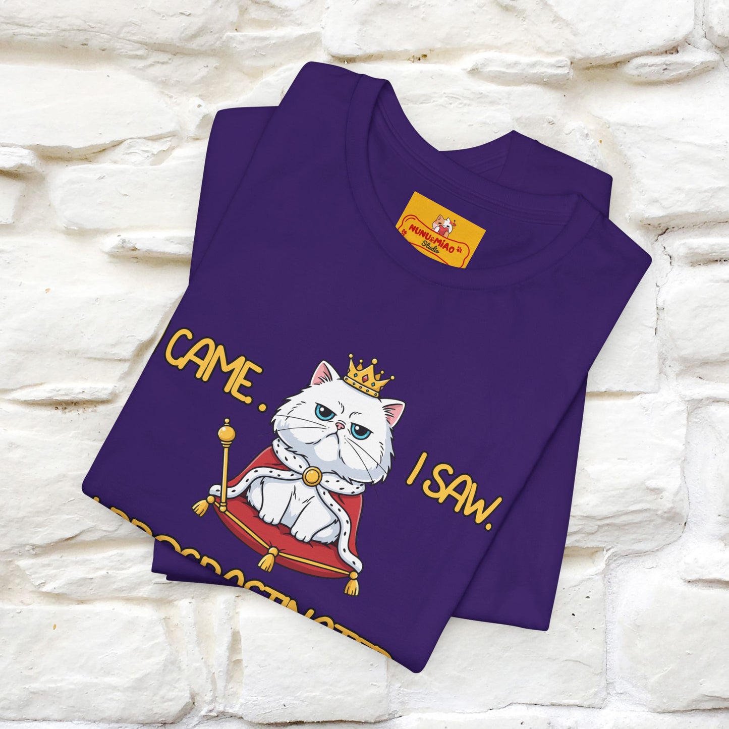''I came. I saw. I procrastinated.''| Funny T-Shirt | Nunu&Miao Studio