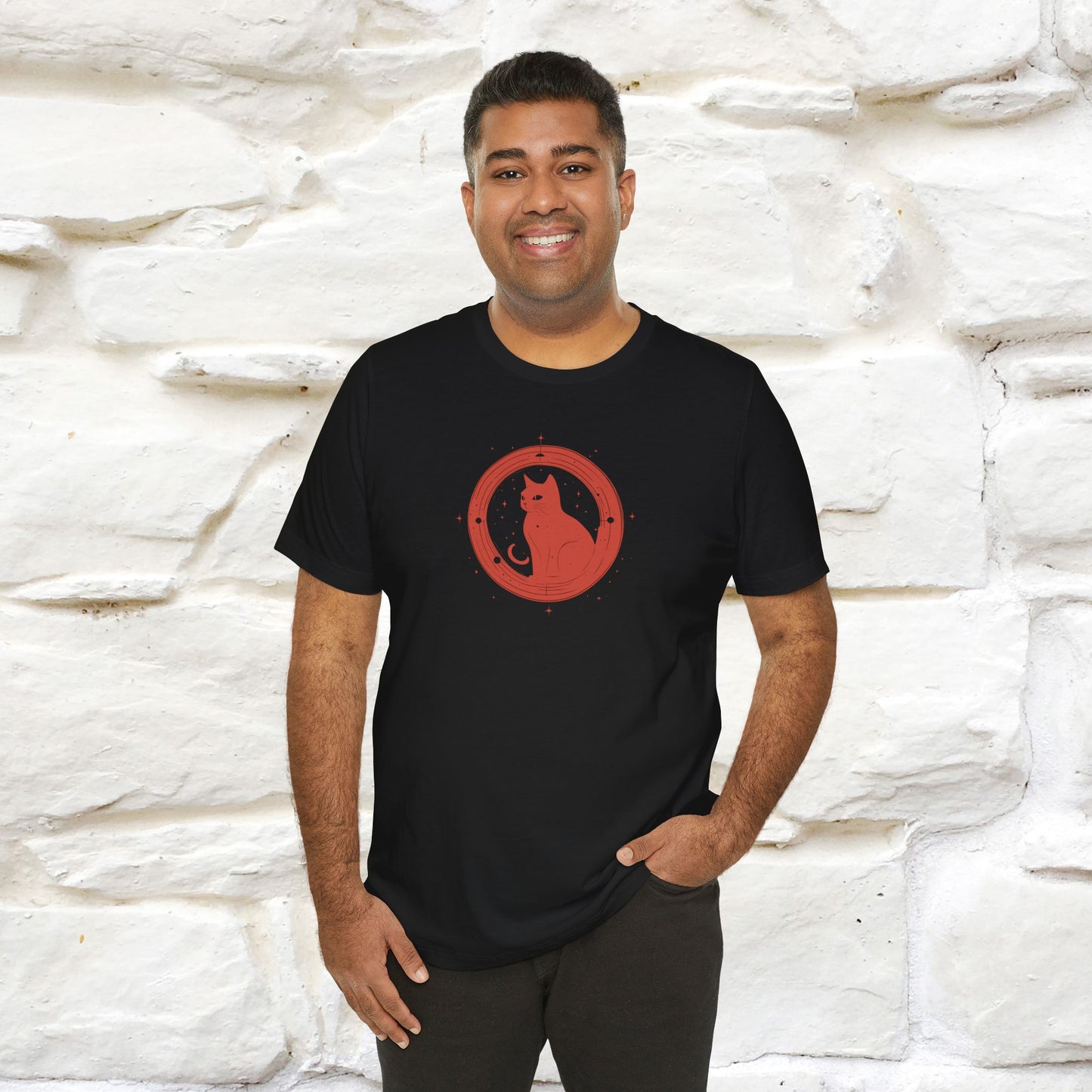 "Superbia'' Cat T-Shirt Front and Back Design | Nunu&Miao Studio
