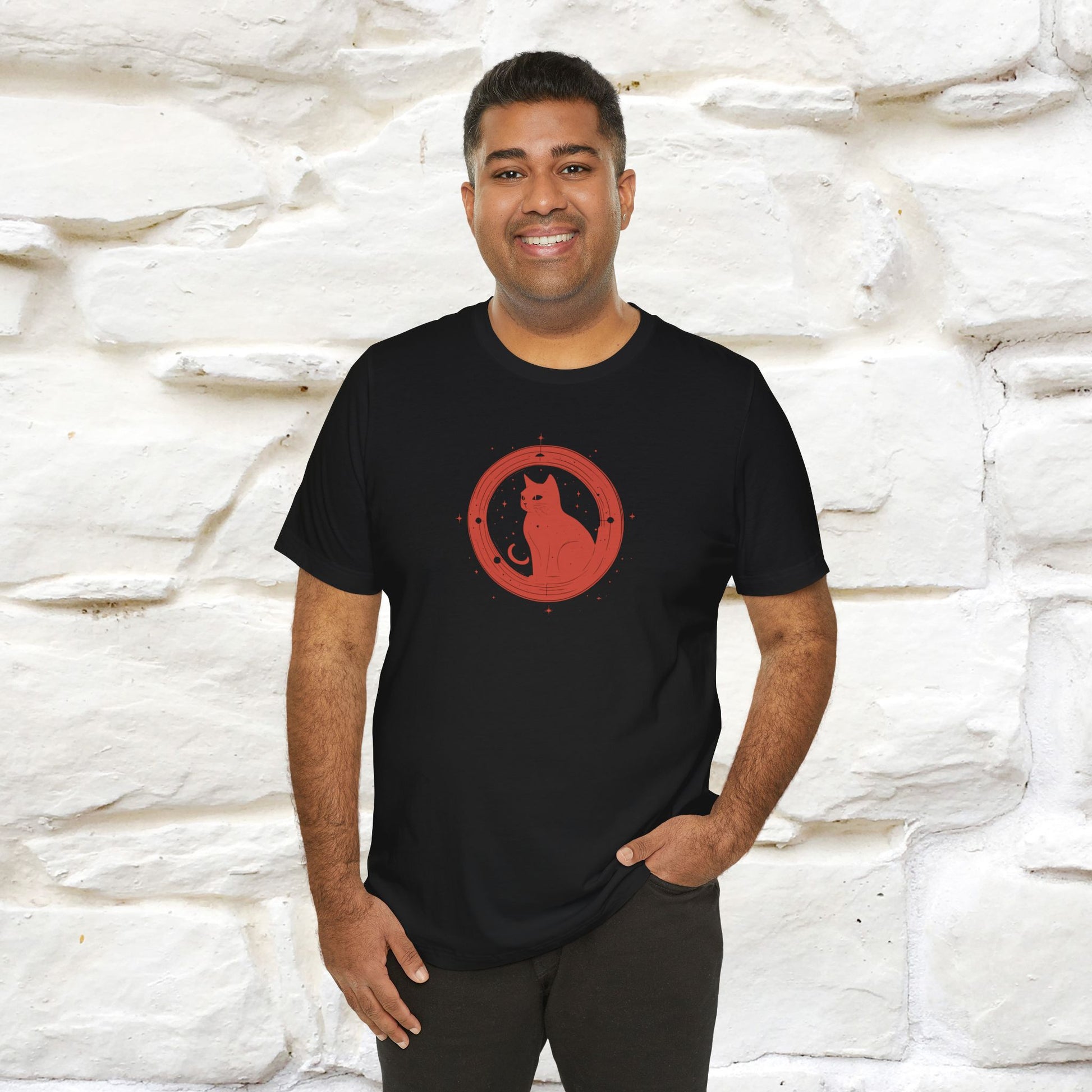 "Superbia'' Cat T-Shirt Front and Back Design | Nunu&Miao Studio - Nunu&Miao Studio
