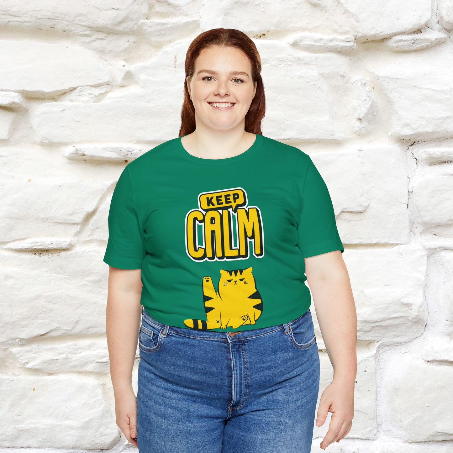 "Keep..." | Cat T-Shirt | Nunu&Miao Studio