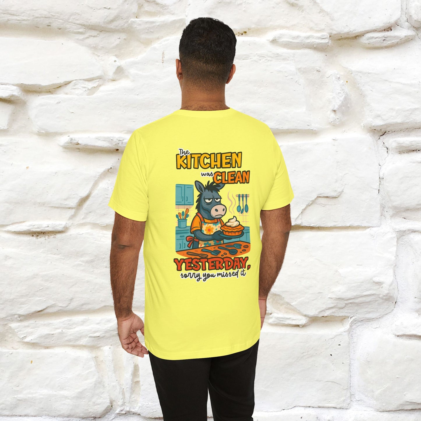 "The Kitchen Was Clean... " |Funny T-Shirt | Nunu&Miao Studio