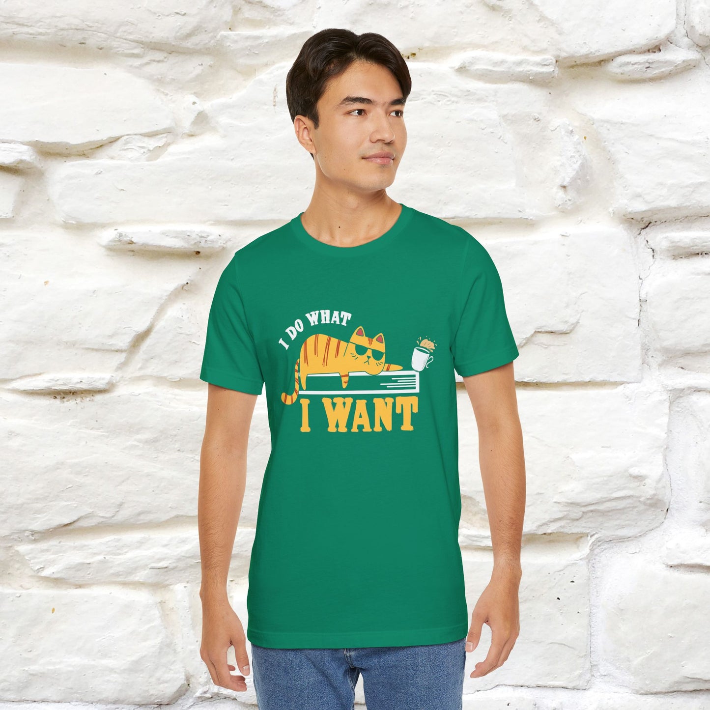 "I Do What I Want" Cat T-Shirt | Nunu & Miao Studio