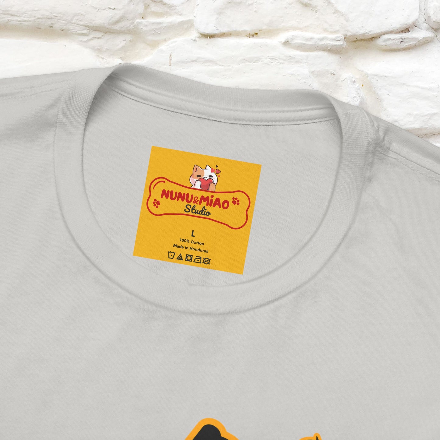 "Boo" Cat T-shirt |Nunu&Miao Studio