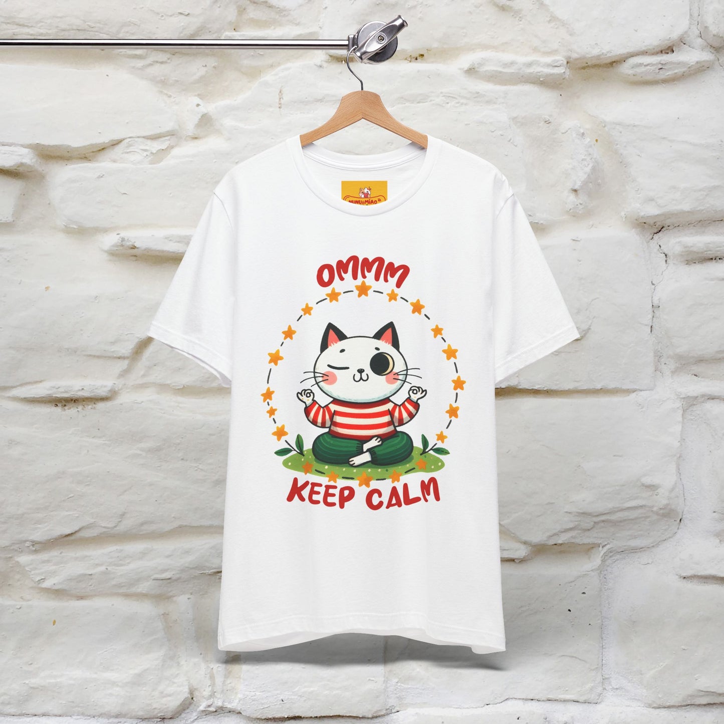 ''Ommm, Keep Calm'' Cat T-Shirt | Nunu&Miao Studio