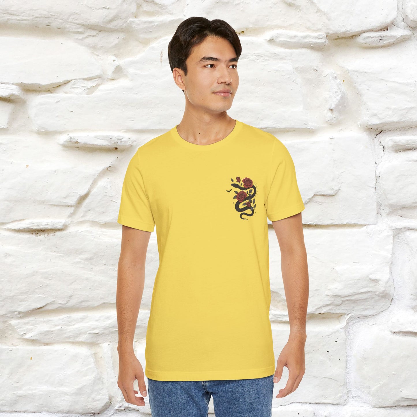 "The Rose and The Snake " Halloween T-shirt |Nunu&Miao Studio