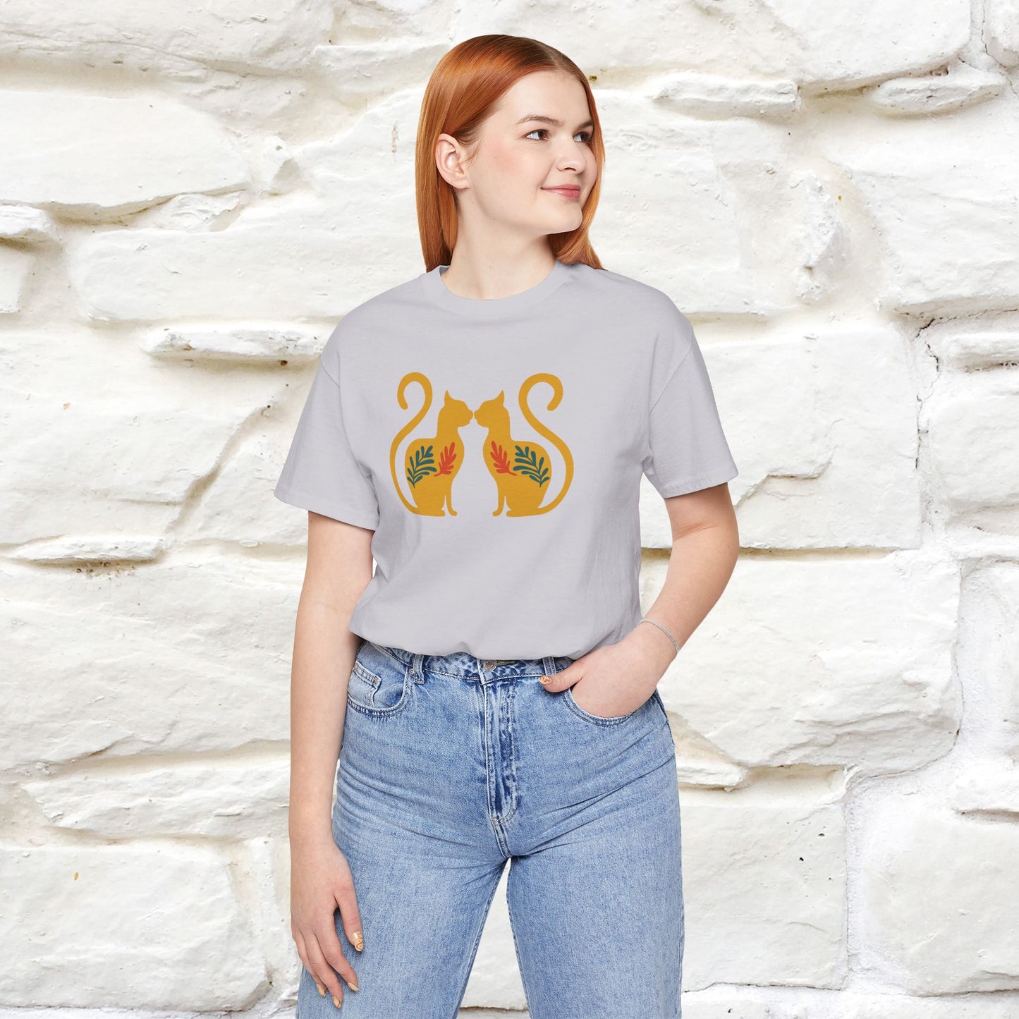 ''Power'' | Cat T-Shirt Front and Back Design | Nunu&Miao Studio