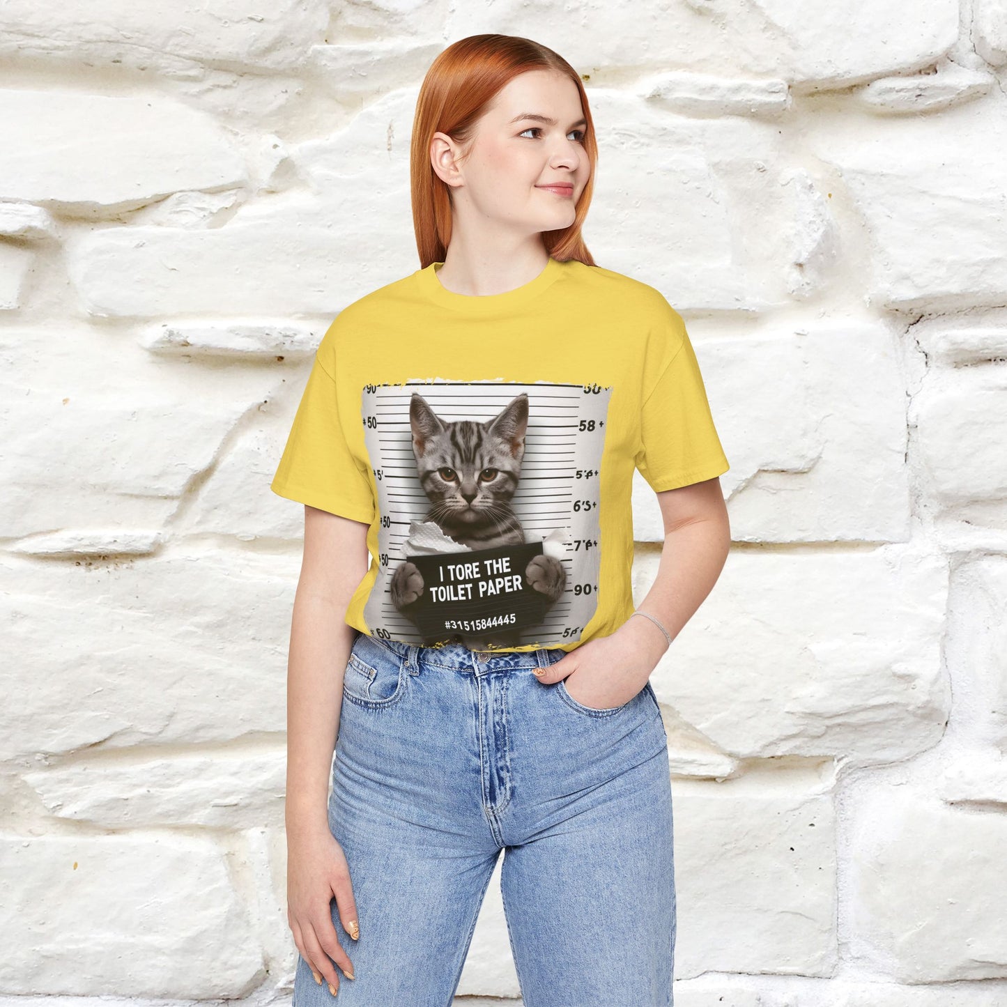 ''I Tore The Toilet Paper'' | Funny Cat T-Shirt | Nunu&Miao Studio