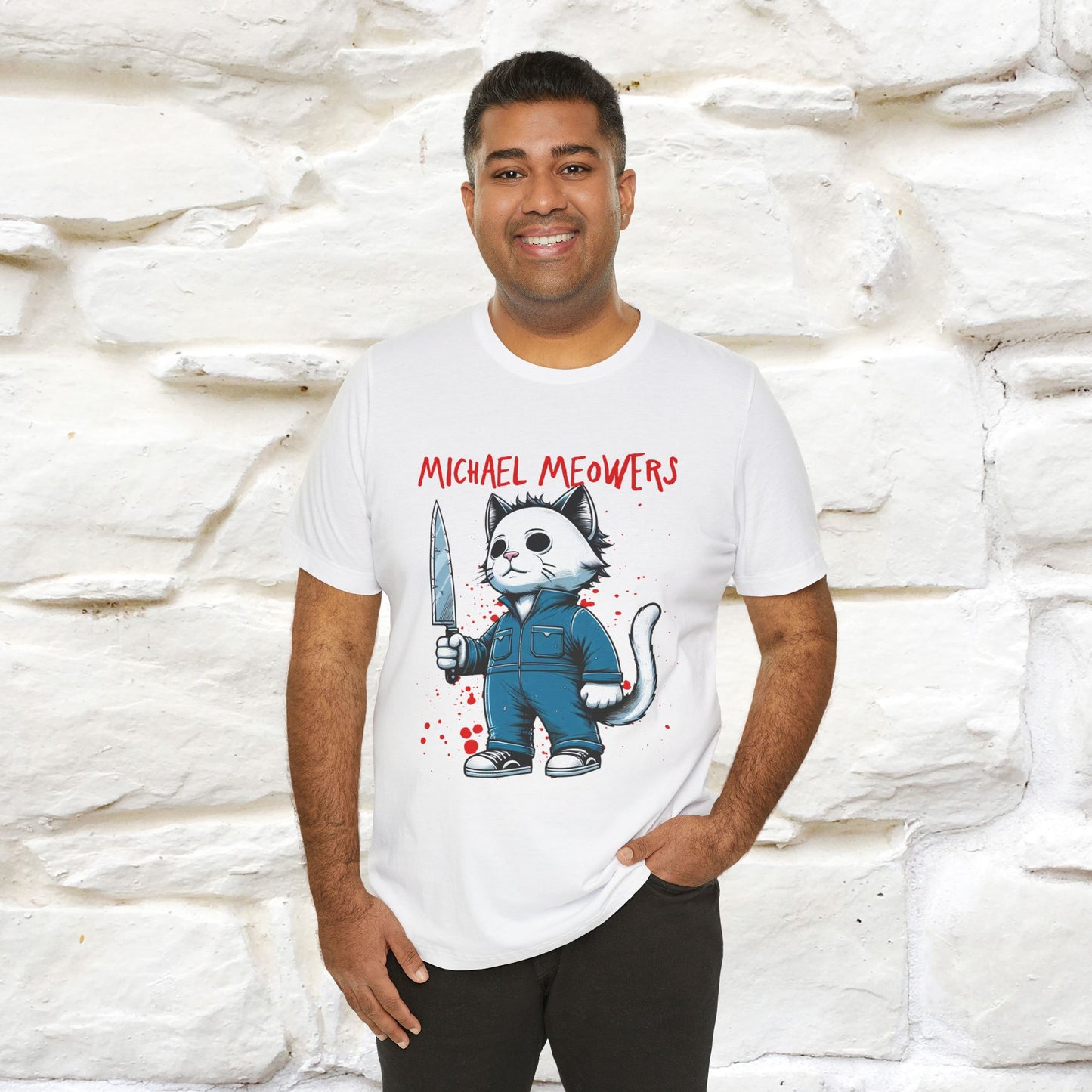 ''Michael Meowers'' Cat T-Shirt | | Nunu&Miao Studio