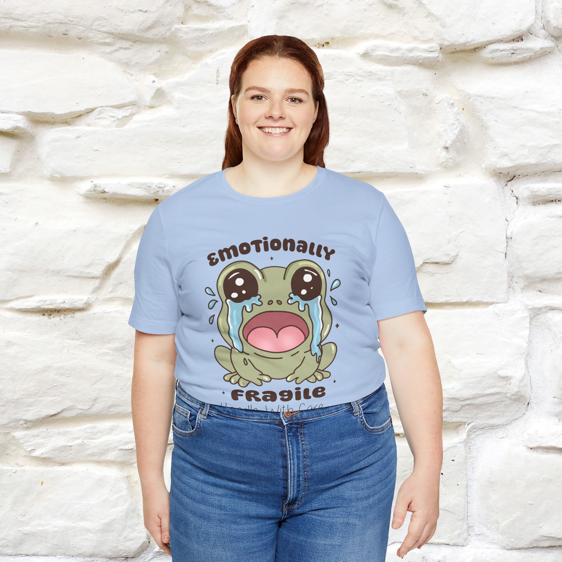 "Emotionally Fragile Handle With Care " Funny T-shirt |Nunu&Miao Studio - Nunu&Miao Studio
