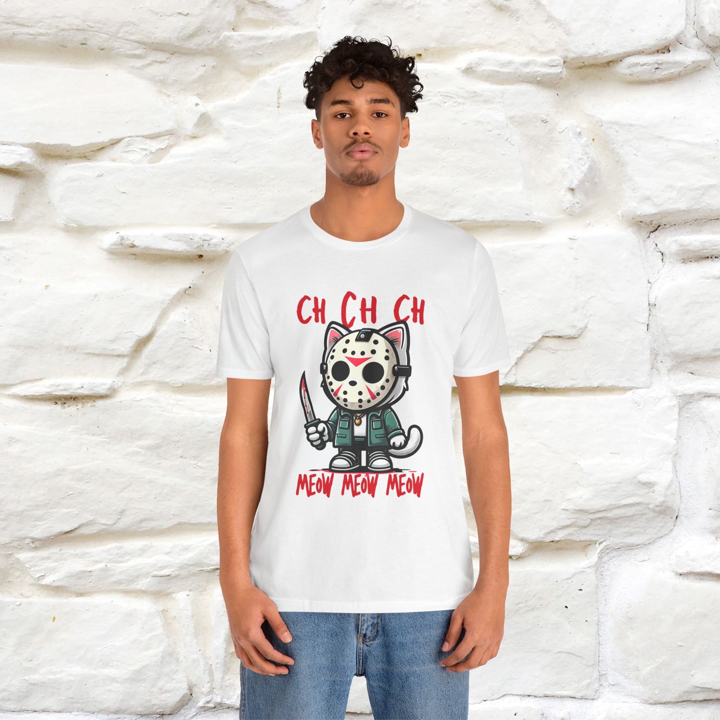 Paws N' Roses T-Shirt | Rock-Inspired Cat Lover Tee for Men & Women | 100% Cotton* - Nunu&Miao Studio