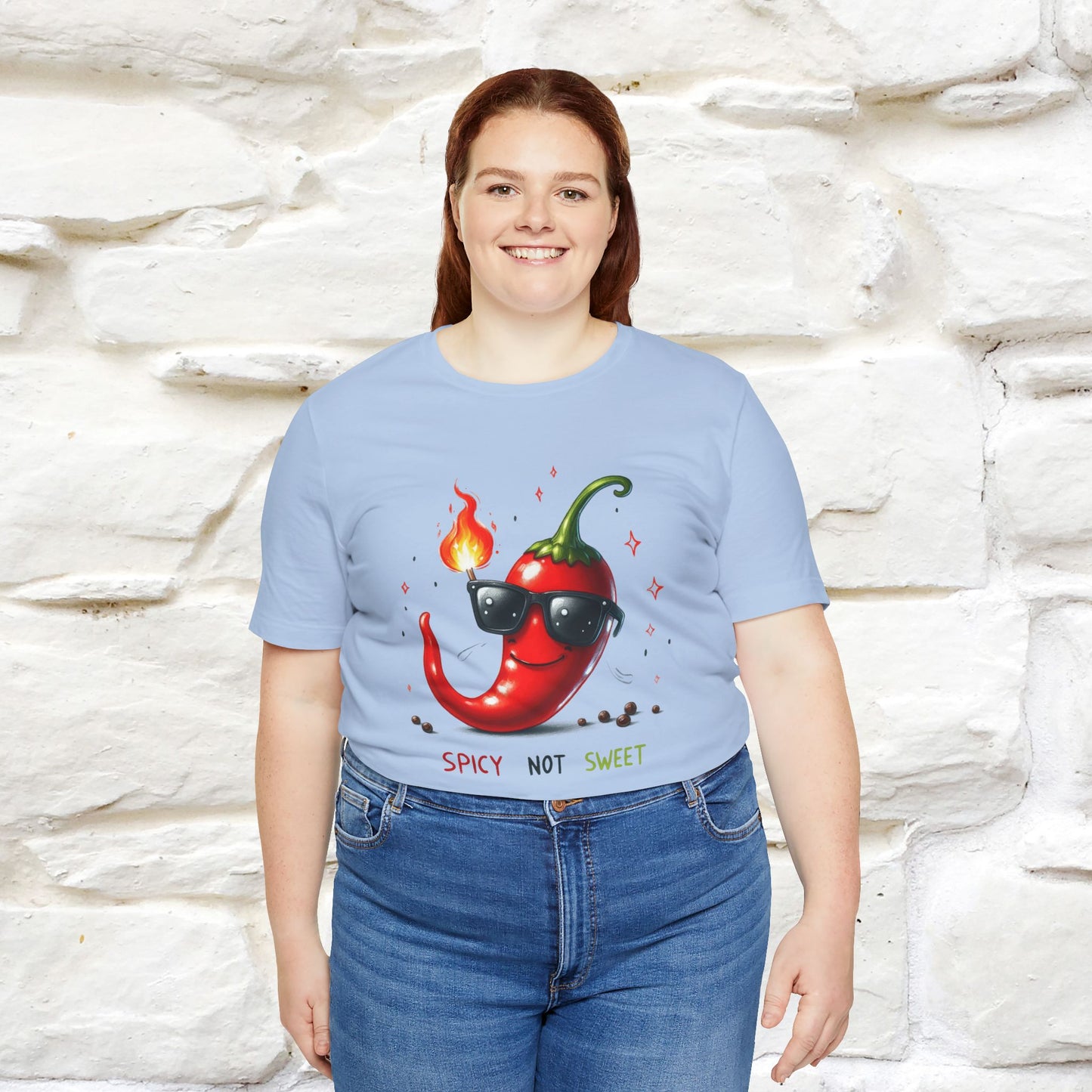 "Spicy Not Sweet" |Funny T-Shirt | Nunu&Miao Studio