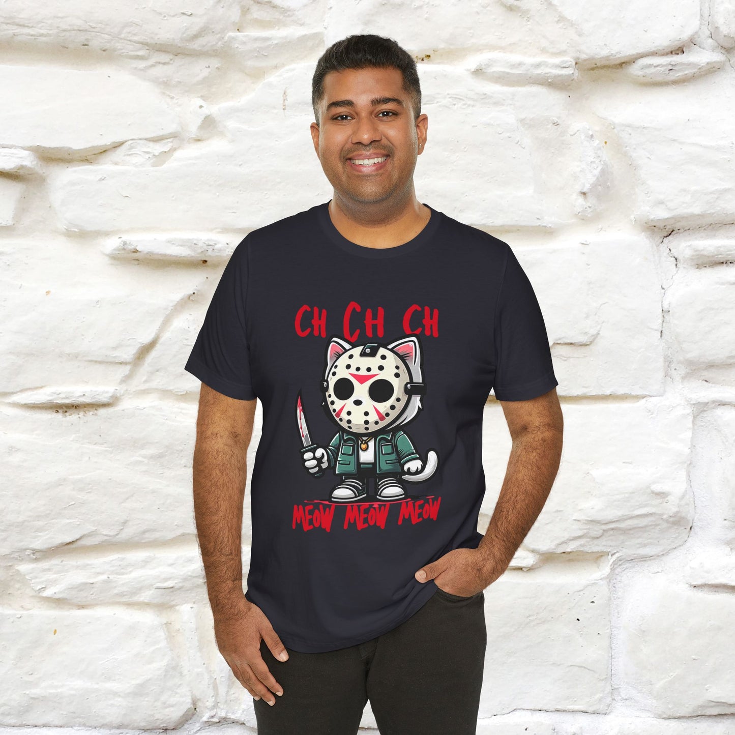 Paws N' Roses T-Shirt | Rock-Inspired Cat Lover Tee for Men & Women | 100% Cotton* - Nunu&Miao Studio