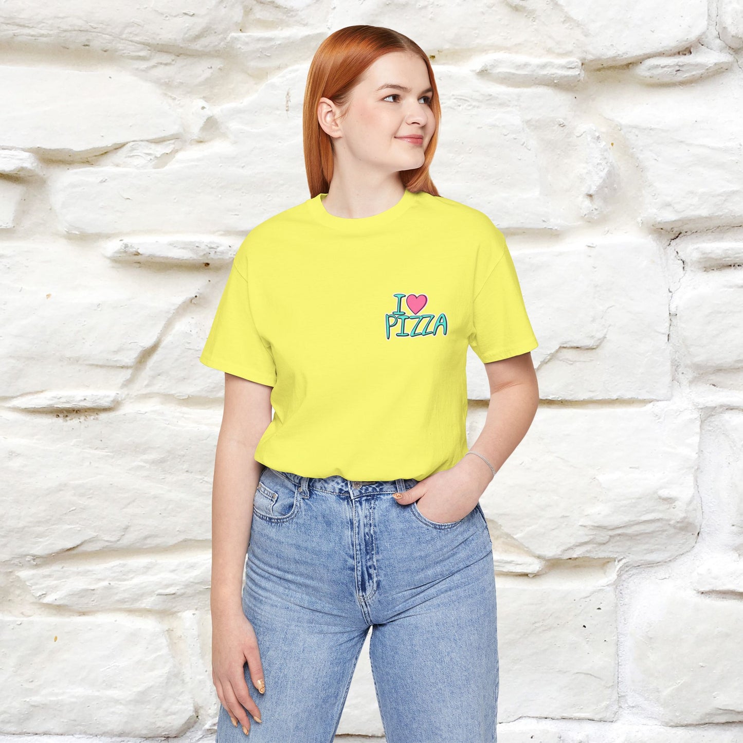 "I Love Pizza"| Cat T-shirt | Nunu&Miao Studio