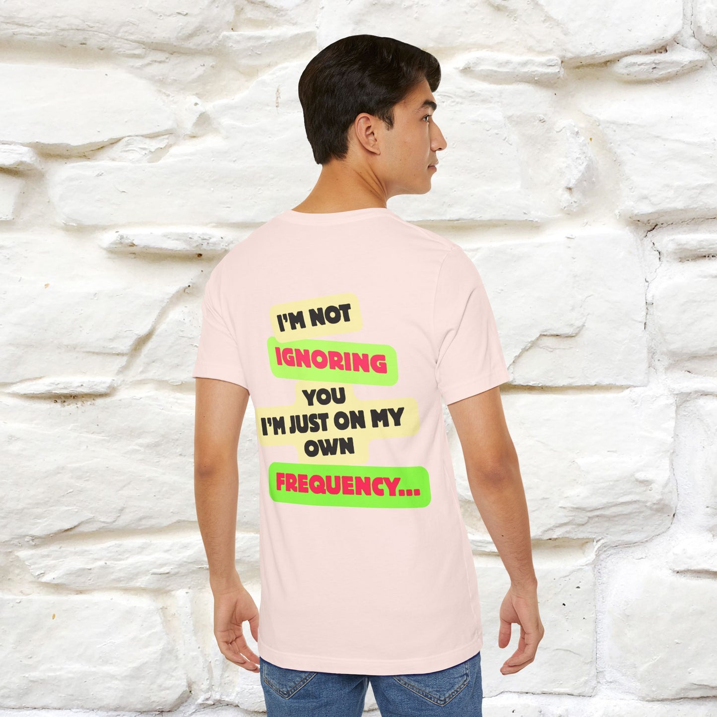"I'm Not Ignoring You. I'm Just .. " Cat T-Shirt | Front & Back Design | Nunu&Miao Studio