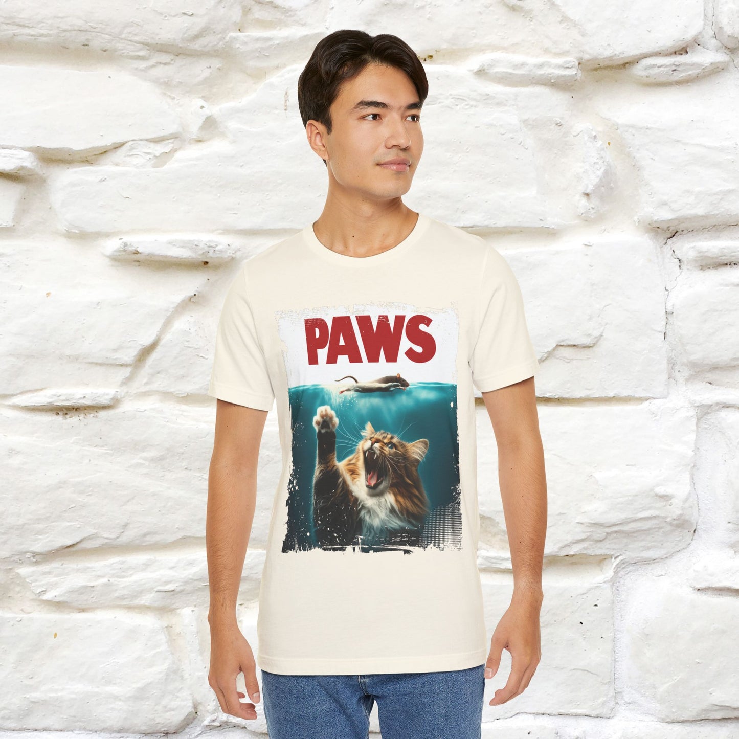 ''Paws'' Cat T-Shirt | | Nunu&Miao Studio