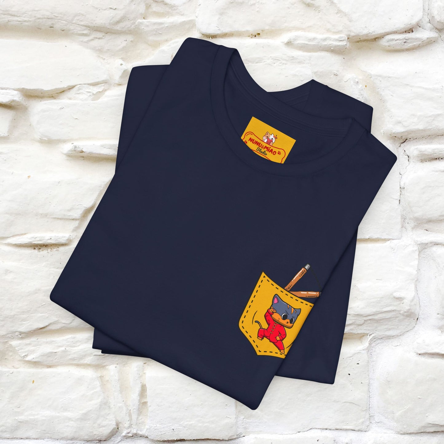 "Be Like Water: Cattitude Master | Cat T-Shirt |Nunu&Miao Studio