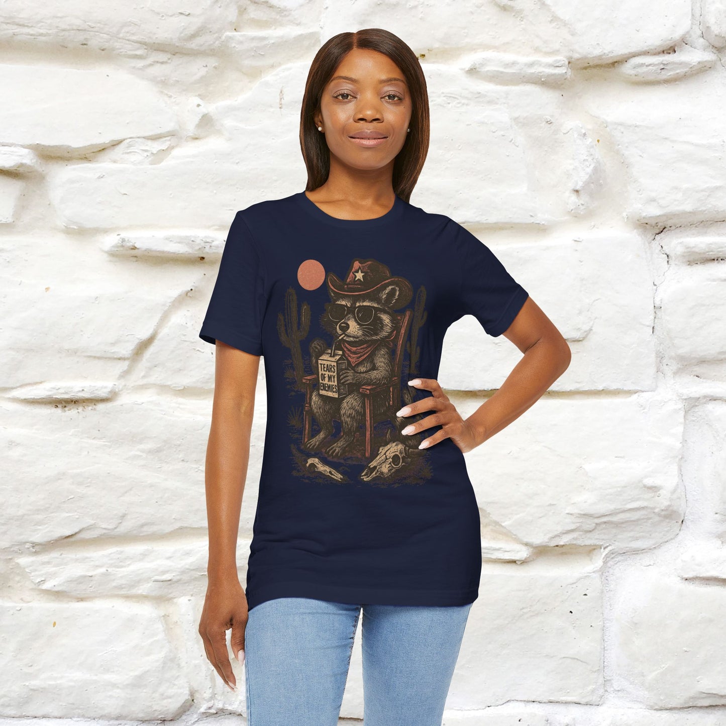 "Tears Of My Enemies" Cat T-shirt |Nunu&Miao Studio - Nunu&Miao Studio
