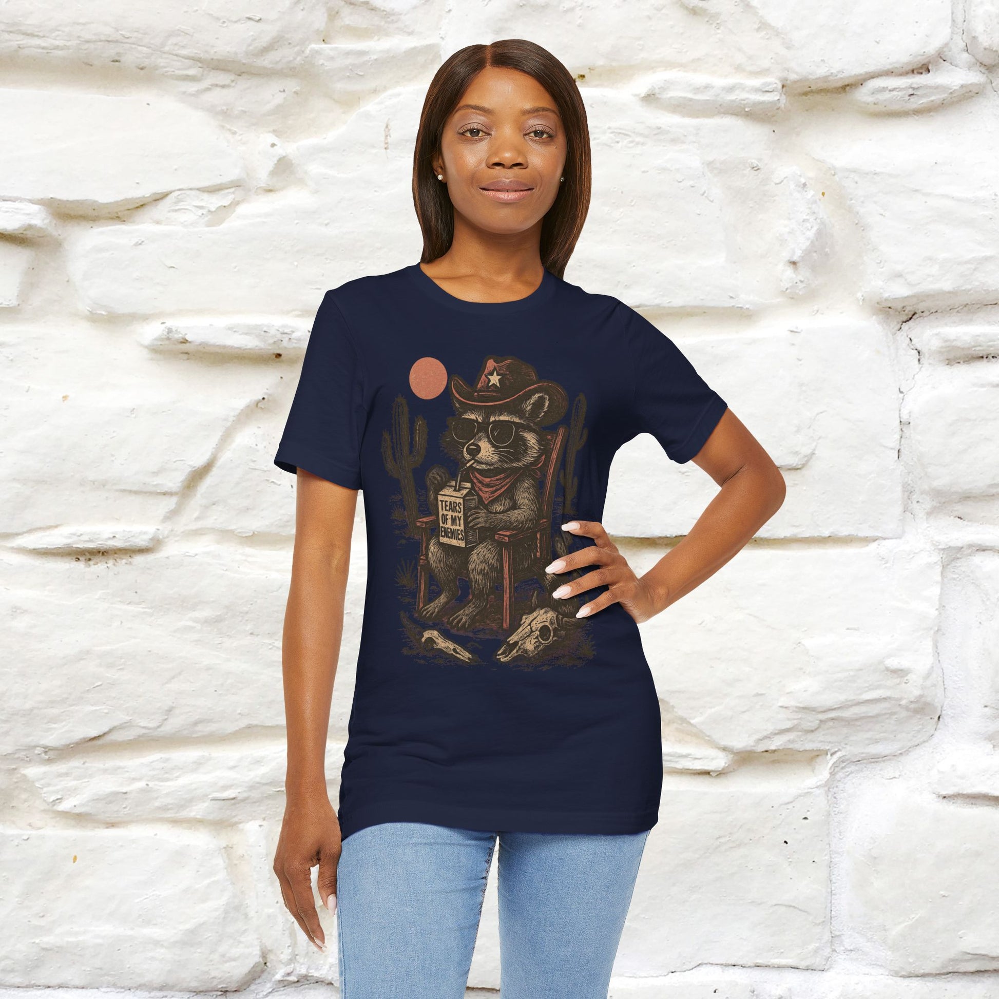 "Tears Of My Enemies" Cat T-shirt |Nunu&Miao Studio - Nunu&Miao Studio