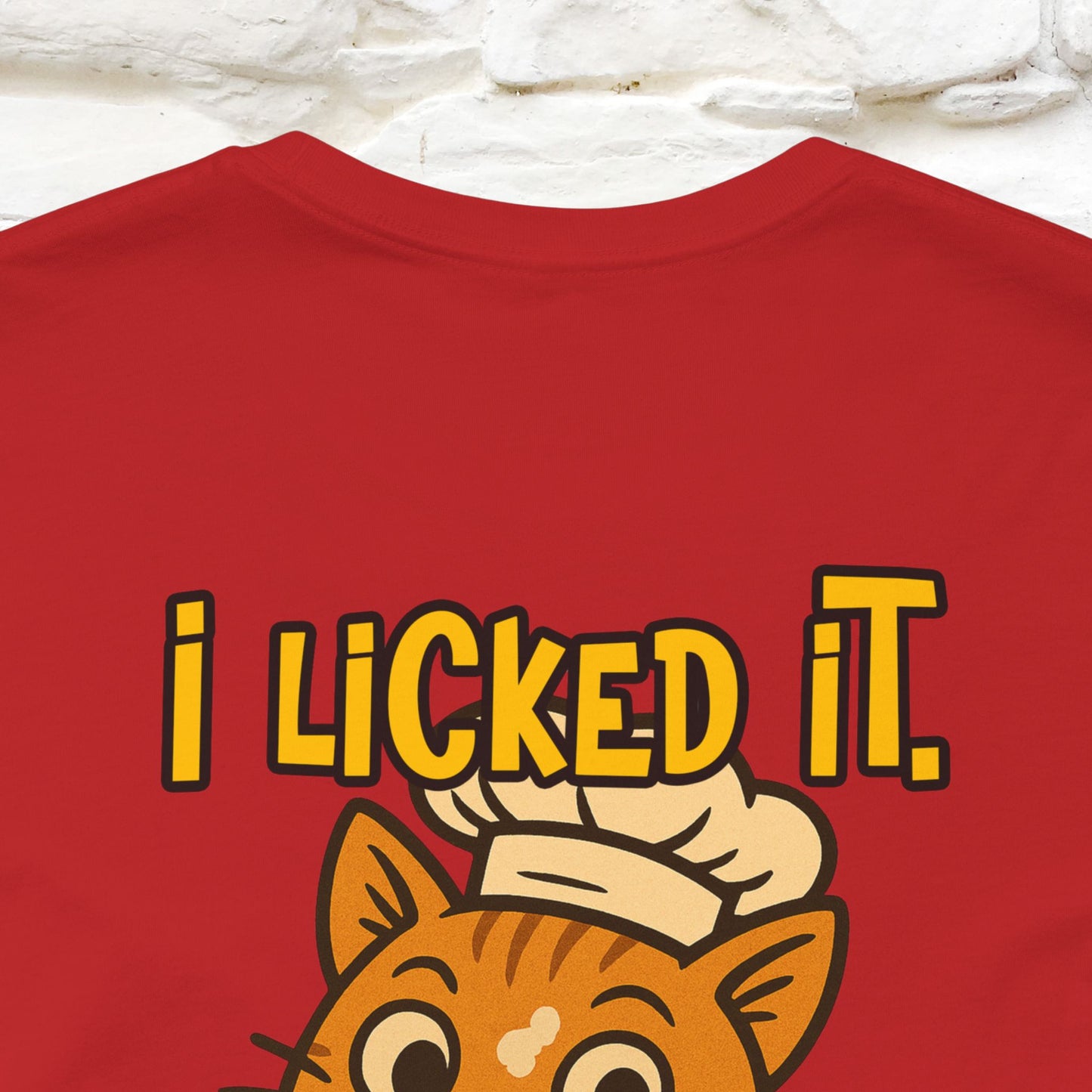 "I Licked It. It's Mine " |Cat T-Shirt | Nunu&Miao Studio