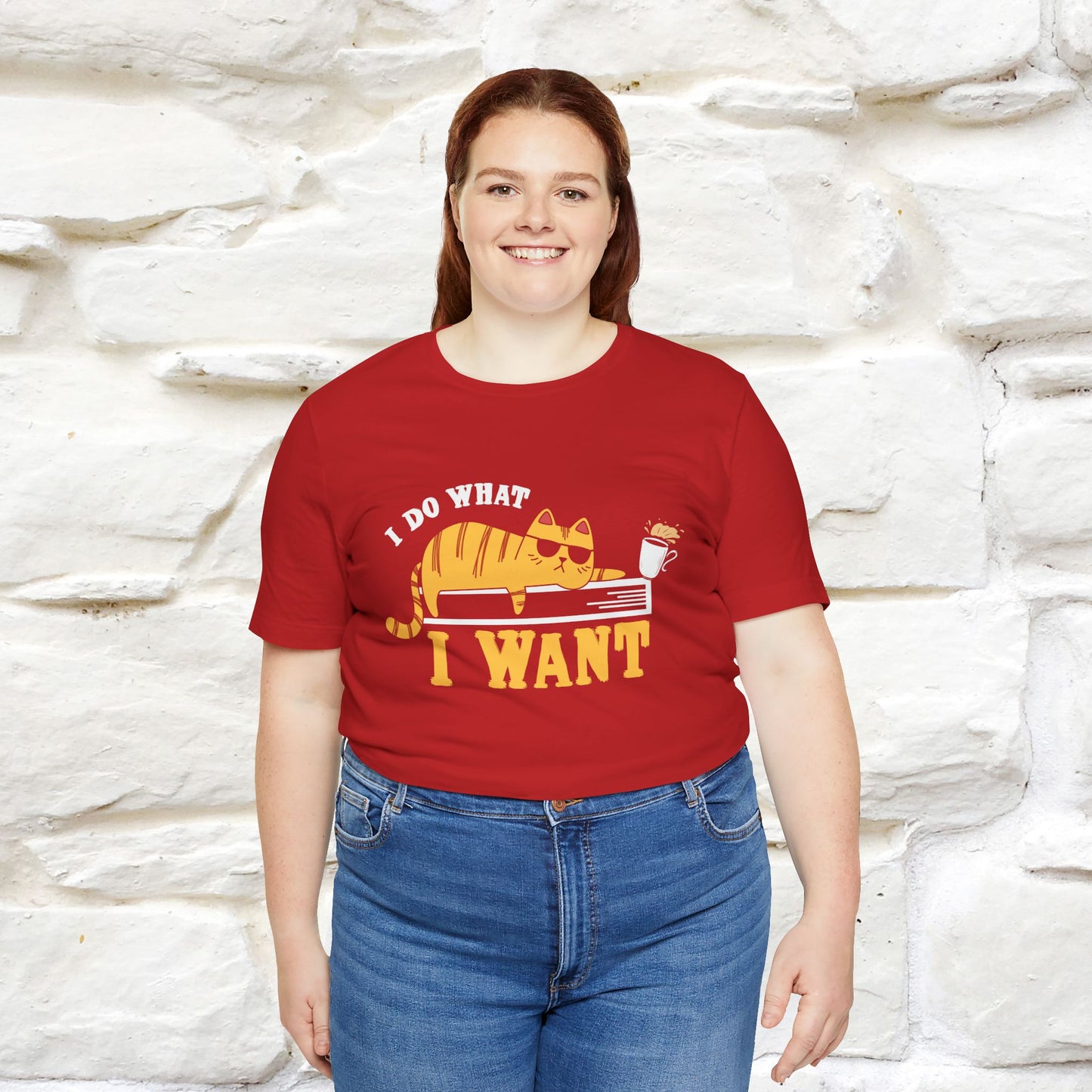 "I Do What I Want" Cat T-Shirt | Nunu & Miao Studio