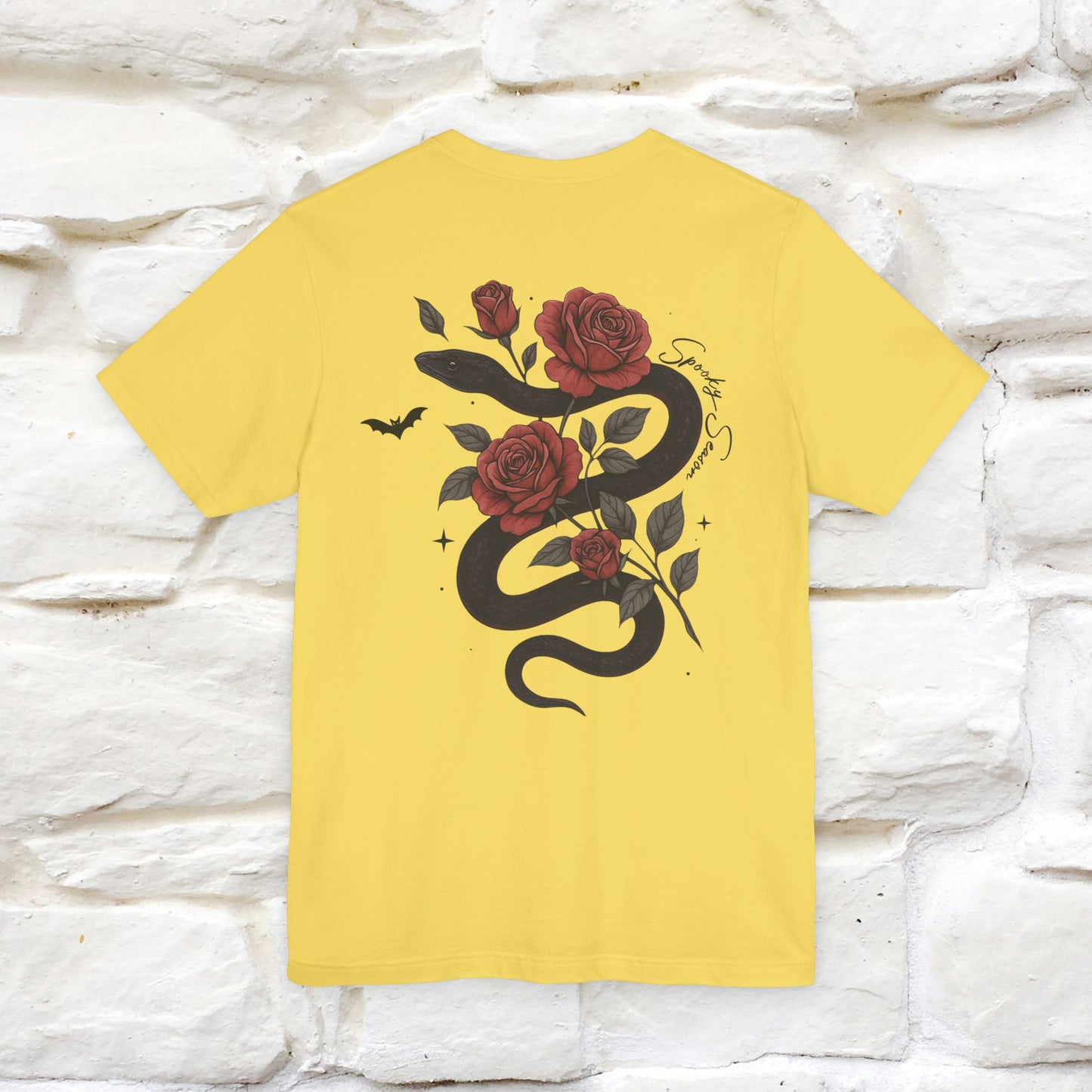 "The Rose and The Snake " Halloween T-shirt |Nunu&Miao Studio