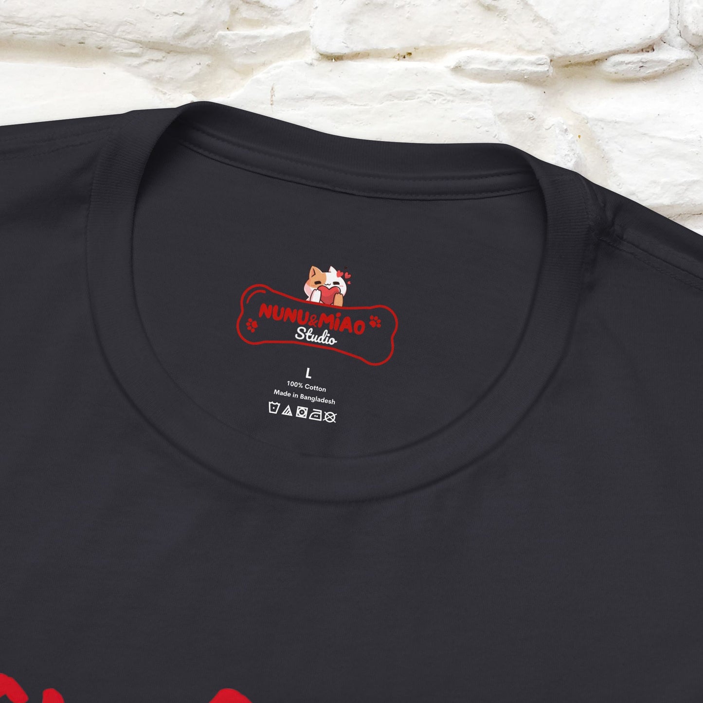 Paws N' Roses T-Shirt | Rock-Inspired Cat Lover Tee for Men & Women | 100% Cotton* - Nunu&Miao Studio