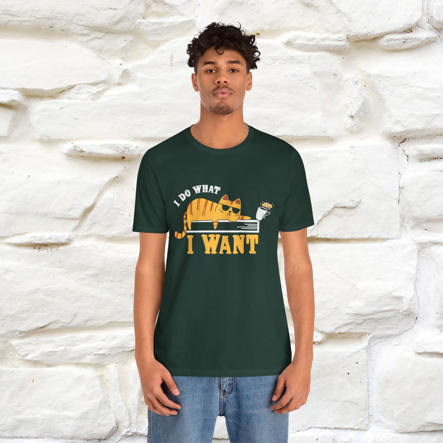 "I Do What I Want" Cat T-Shirt | Nunu & Miao Studio