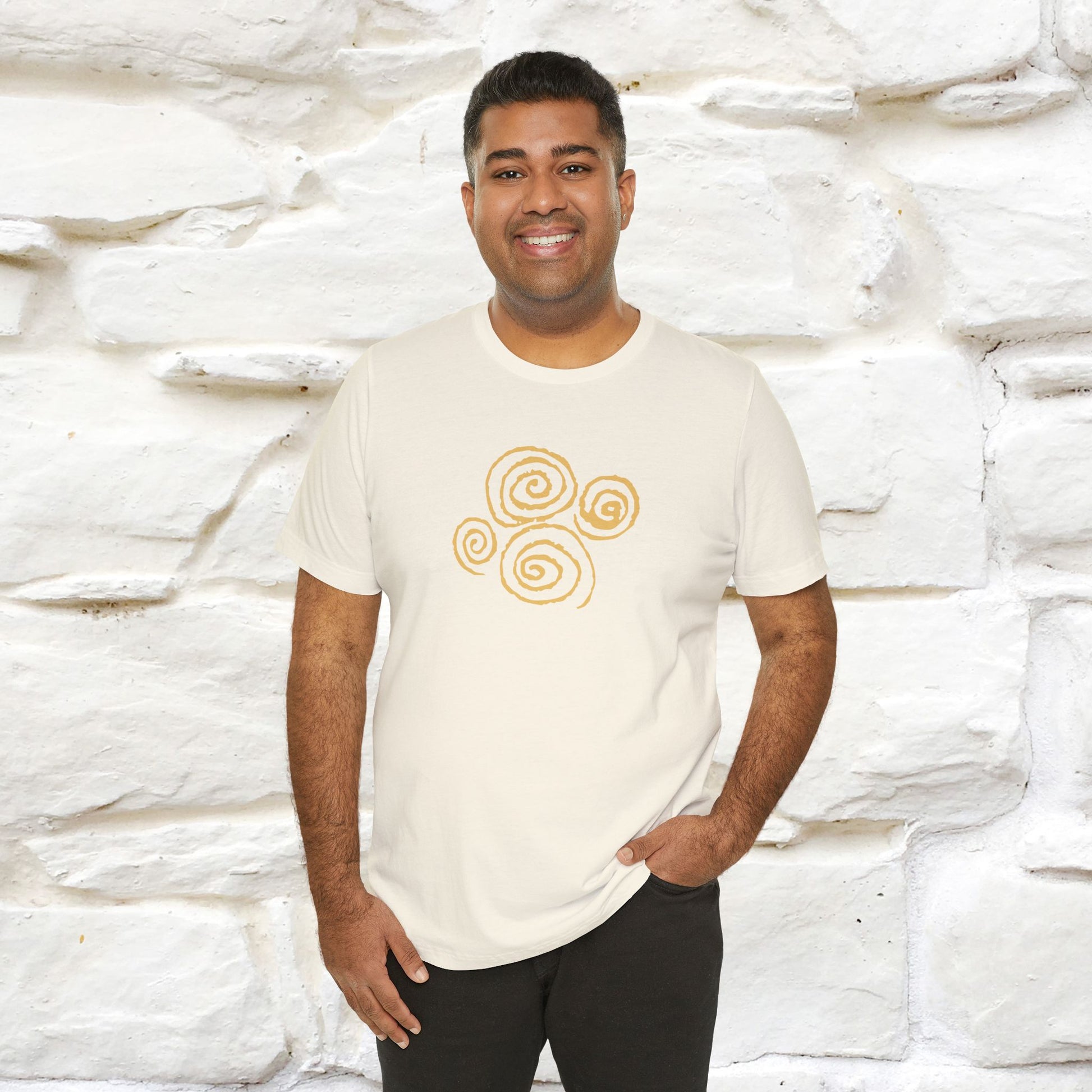 "Mandala Cat'' Cat T-Shirt Front and Back Design | Nunu&Miao Studio - Nunu&Miao Studio