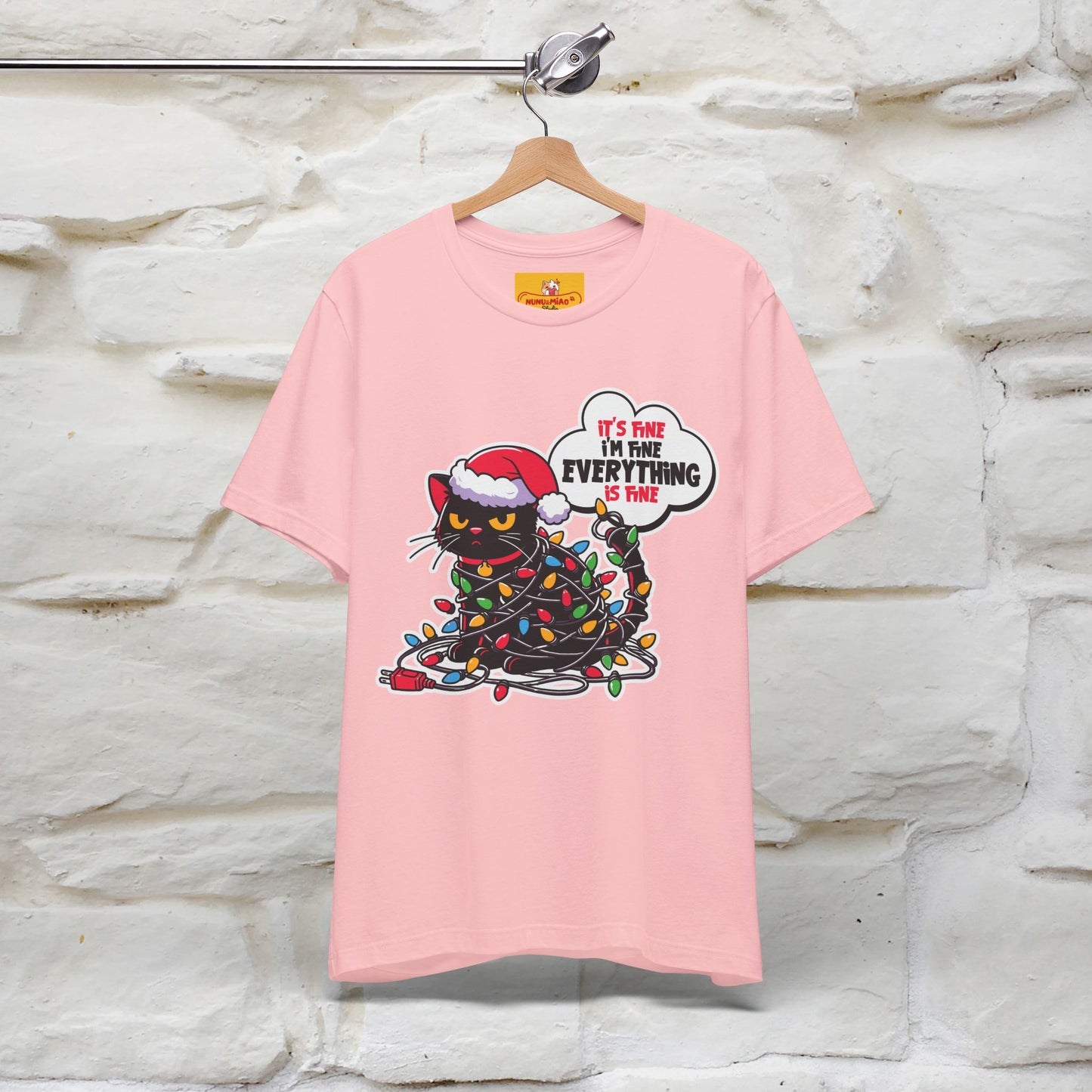 “Everything Is Fine..” | Cat T-Shirt | Nunu&Miao Studio