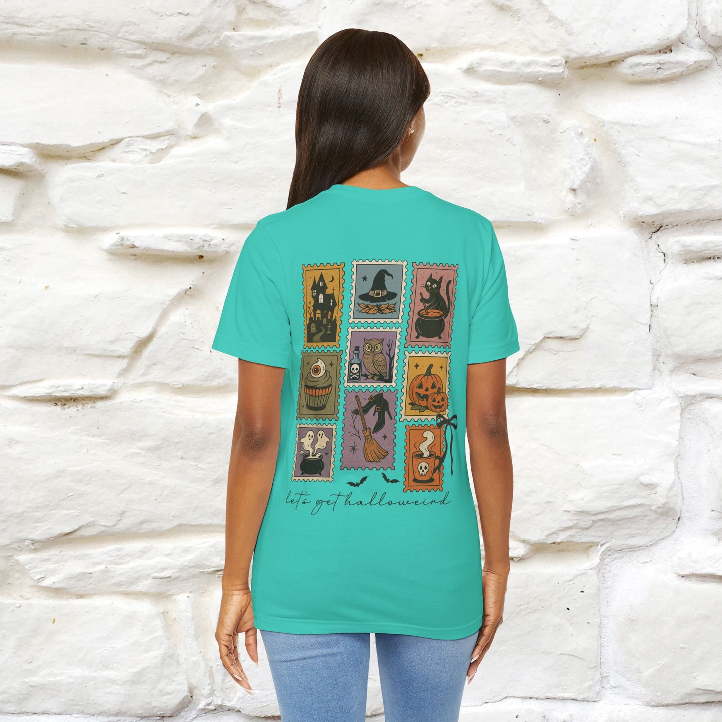 "Let-s Get Halloweeind" Hakkoween Cat T-shirt |Nunu&Miao Studio