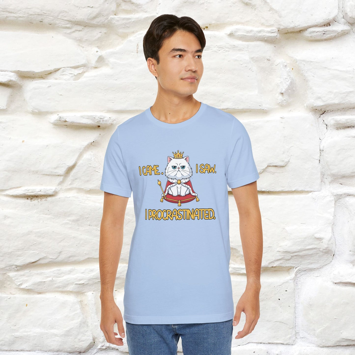 ''I came. I saw. I procrastinated.''| Funny T-Shirt | Nunu&Miao Studio