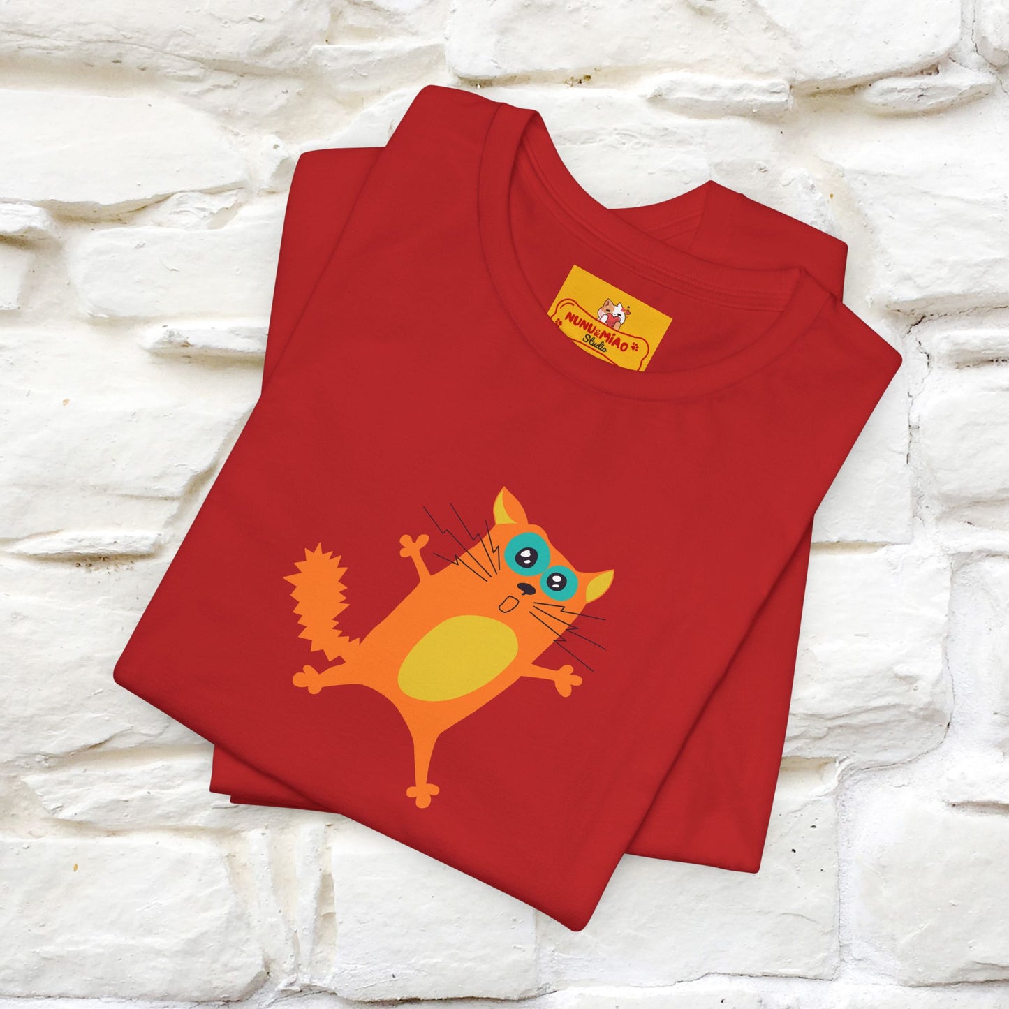 "It Always Seems Impossible Until It’s Done" Cat T-Shirt| Front & Back Design | Nunu&Miao Studio