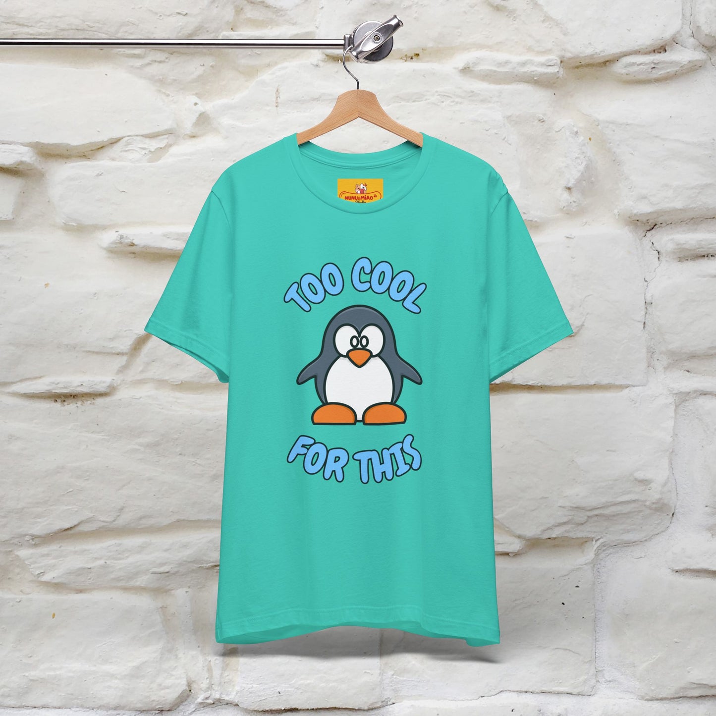 ''Too Cool For This" |Cat T-Shirt | Nunu&Miao Studio