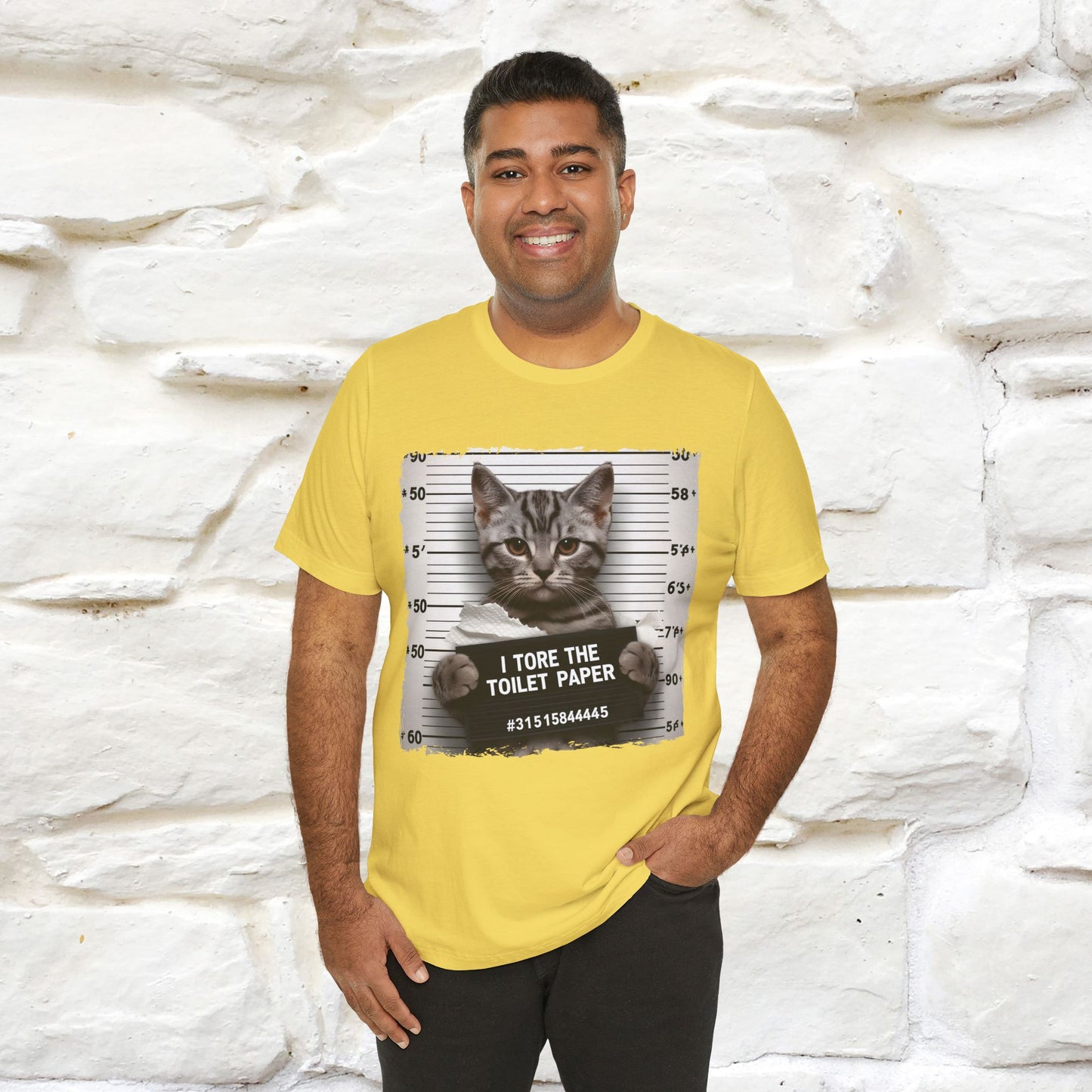 ''I Tore The Toilet Paper'' | Funny Cat T-Shirt | Nunu&Miao Studio