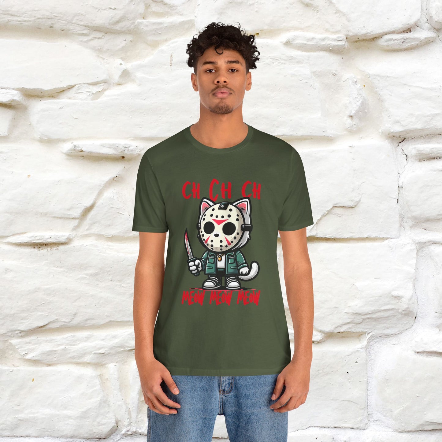 Paws N' Roses T-Shirt | Rock-Inspired Cat Lover Tee for Men & Women | 100% Cotton* - Nunu&Miao Studio