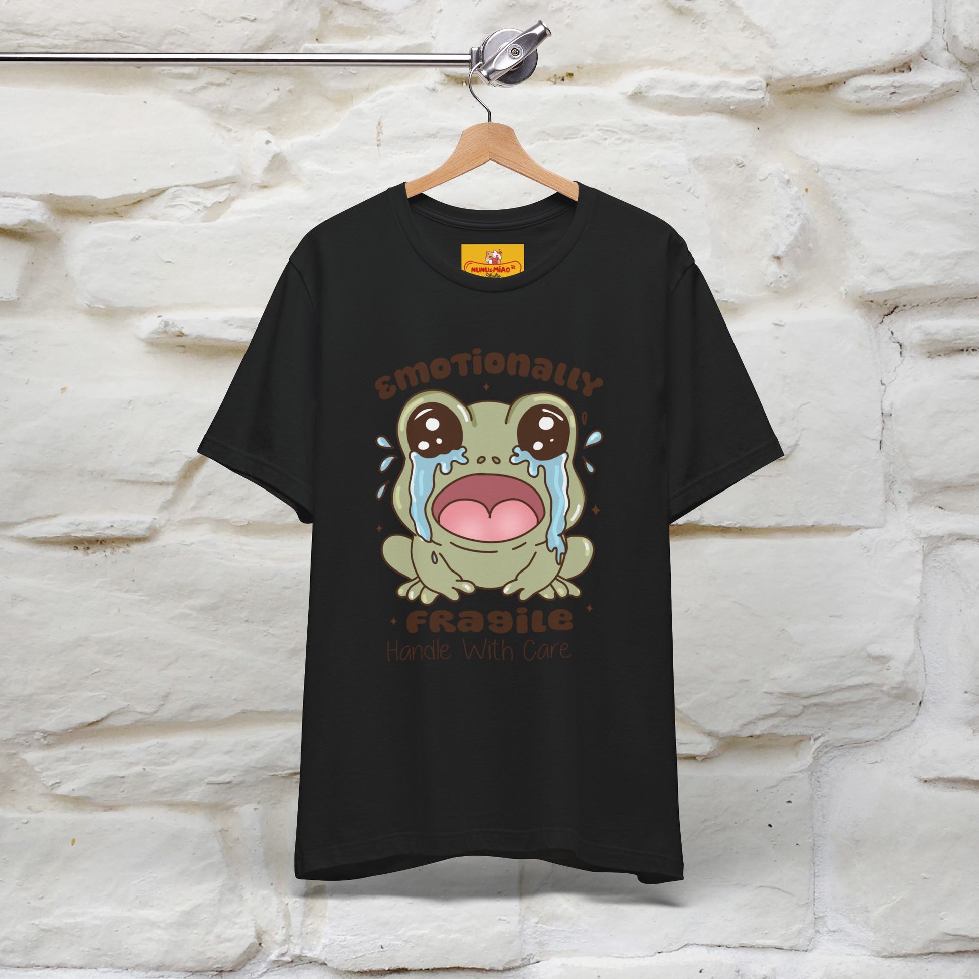 "Emotionally Fragile Handle With Care " Funny T-shirt |Nunu&Miao Studio - Nunu&Miao Studio