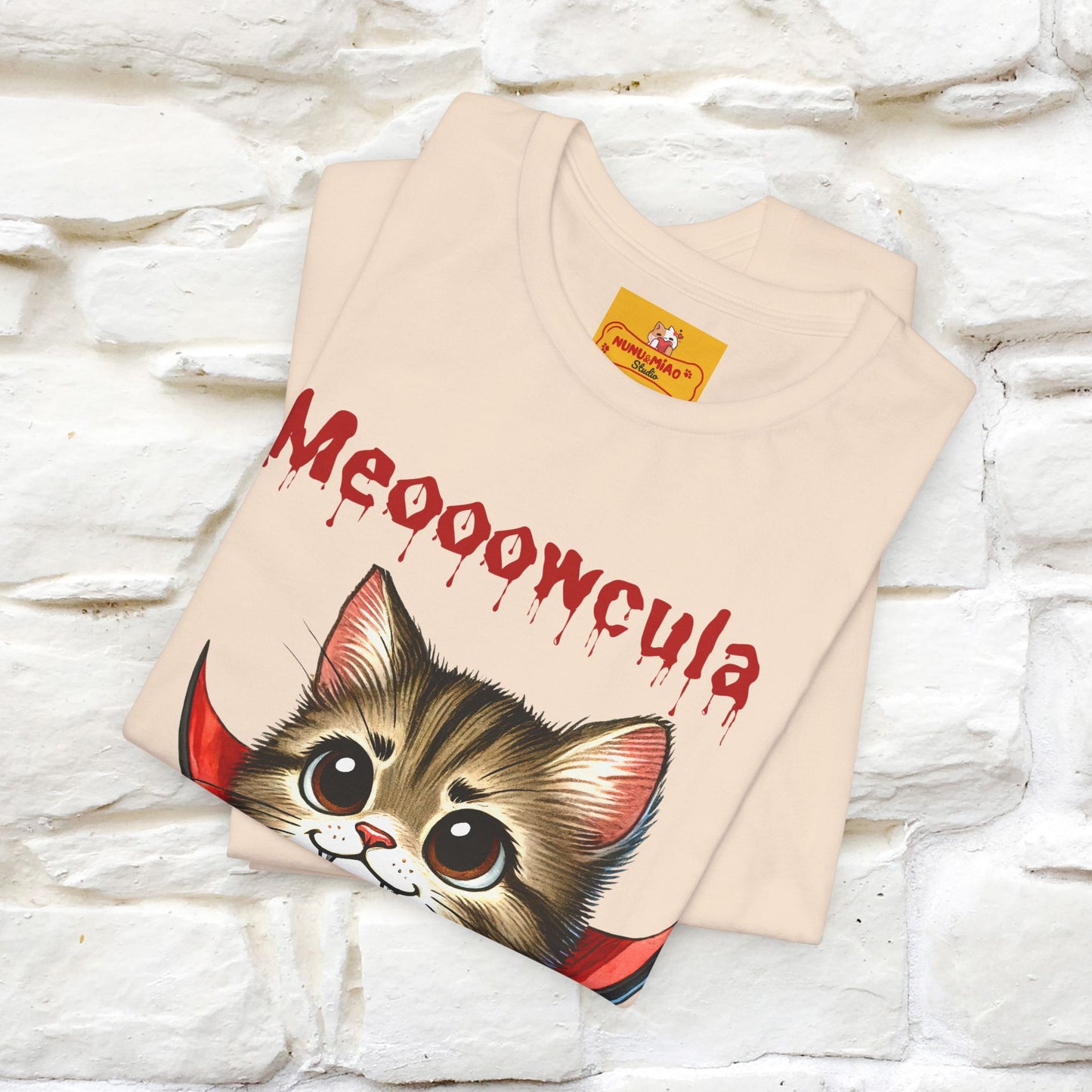 "Meooowcula" Cat T-shirt |Nunu&Miao Studio