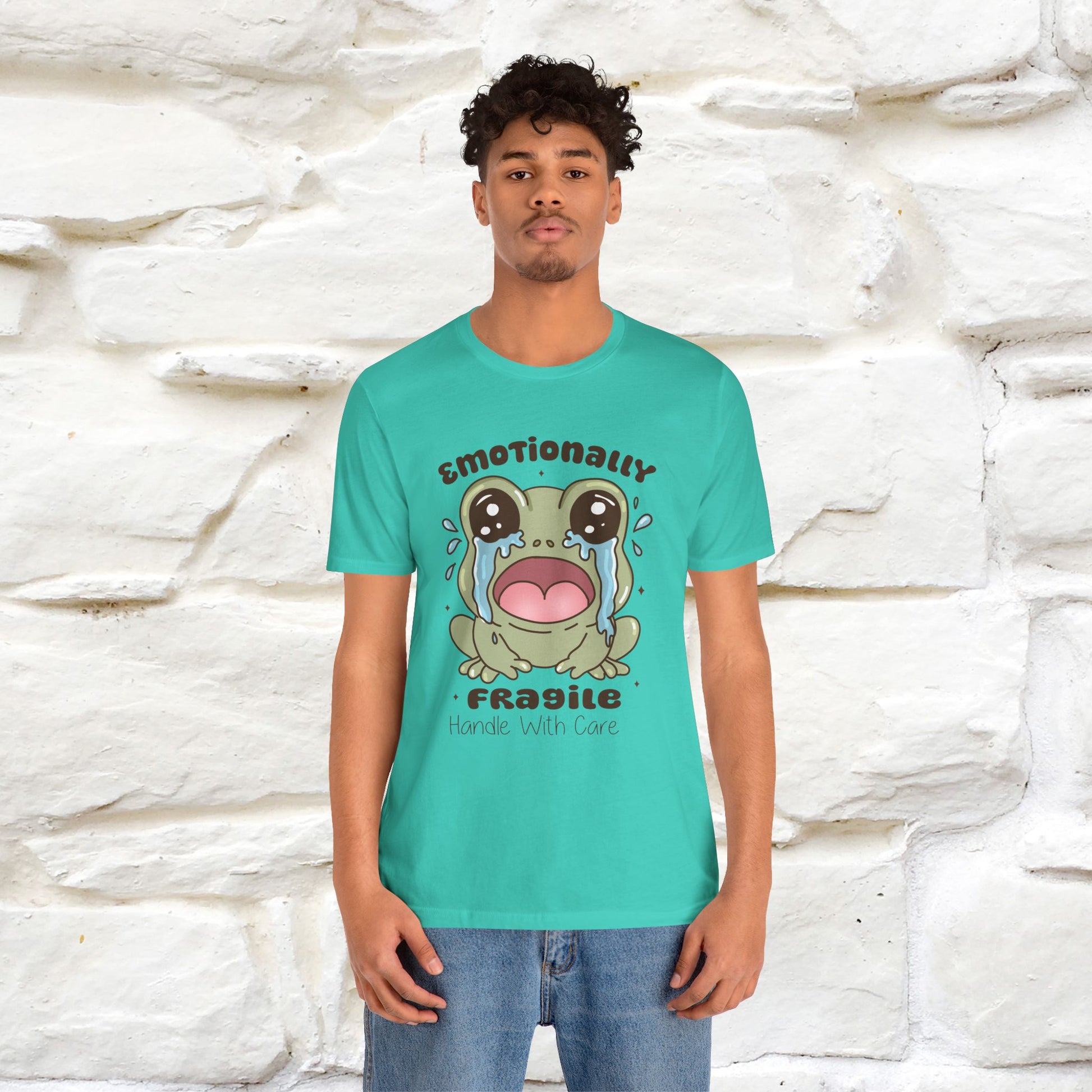 "Emotionally Fragile Handle With Care " Funny T-shirt |Nunu&Miao Studio - Nunu&Miao Studio