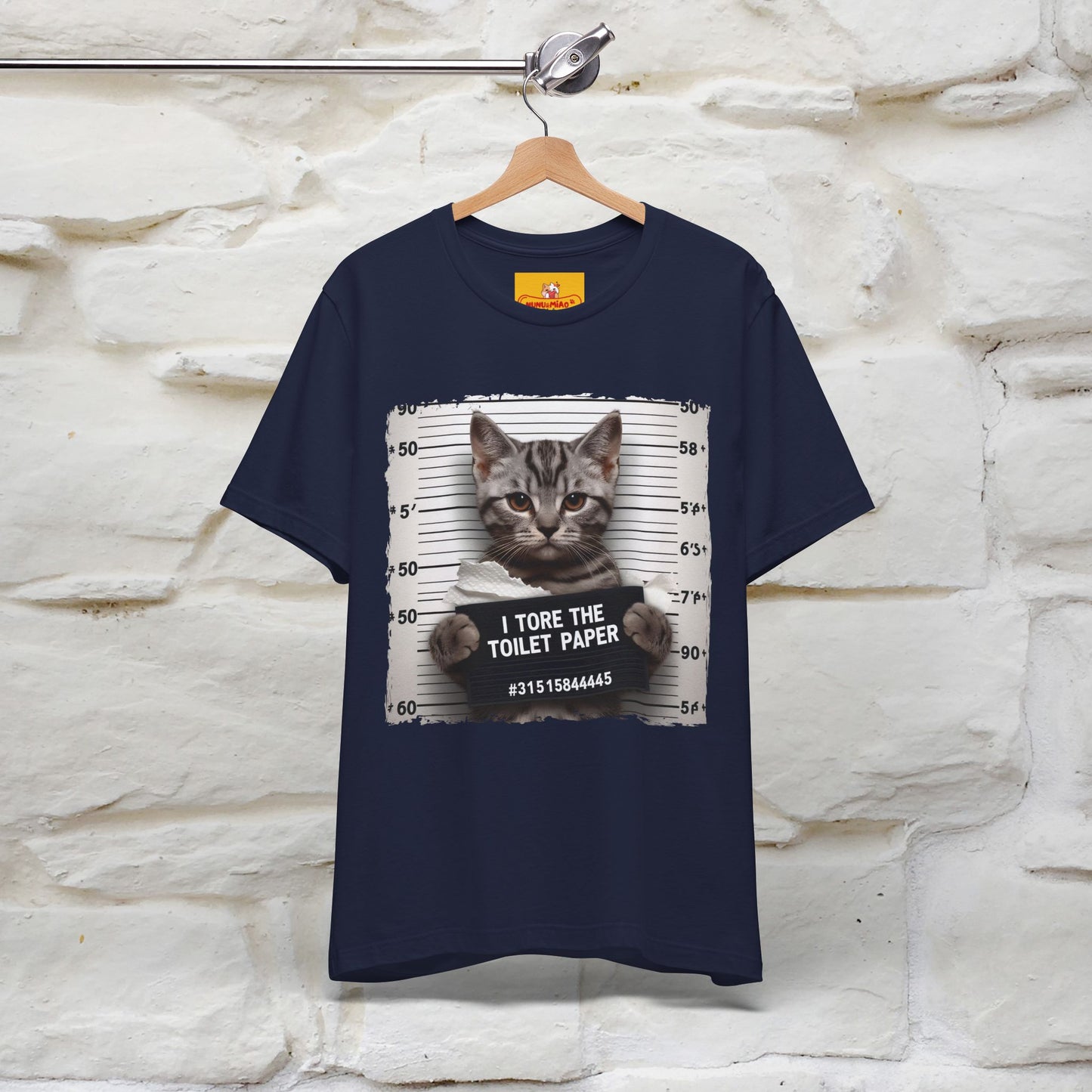 ''I Tore The Toilet Paper'' | Funny Cat T-Shirt | Nunu&Miao Studio