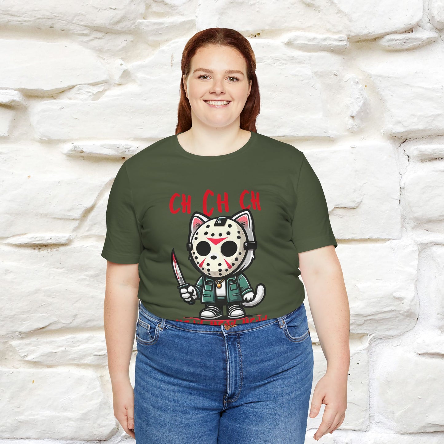 Paws N' Roses T-Shirt | Rock-Inspired Cat Lover Tee for Men & Women | 100% Cotton* - Nunu&Miao Studio