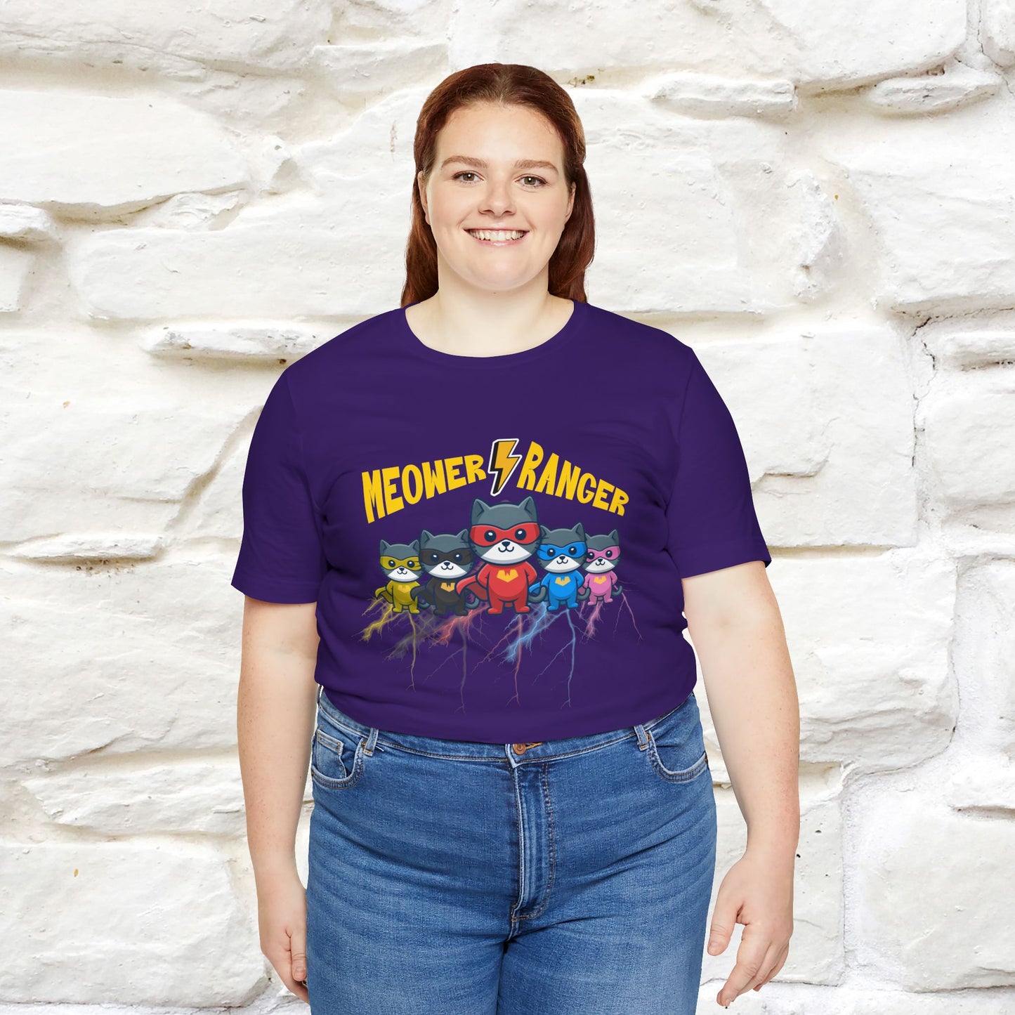 ''Meower Ranger''| CatT-Shirt | Nunu&Miao Studio