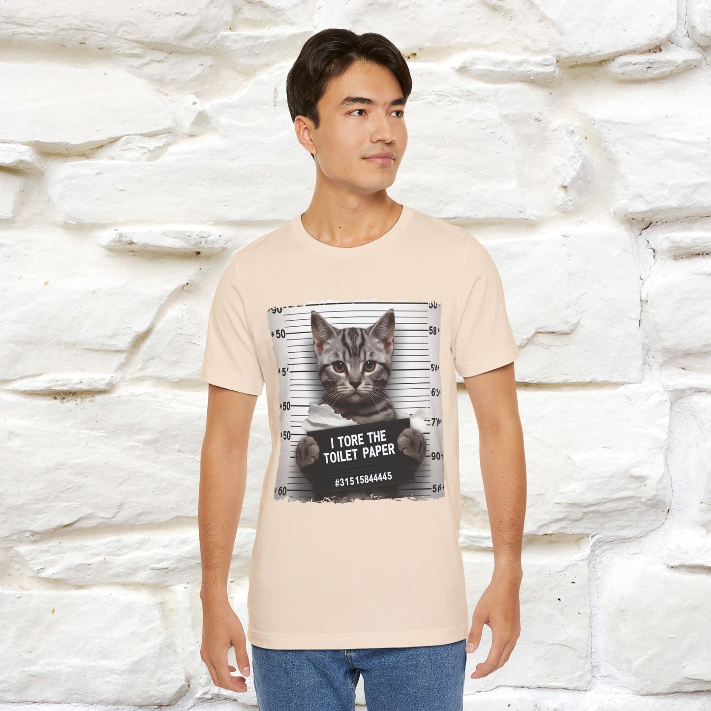 ''I Tore The Toilet Paper'' | Funny Cat T-Shirt | Nunu&Miao Studio