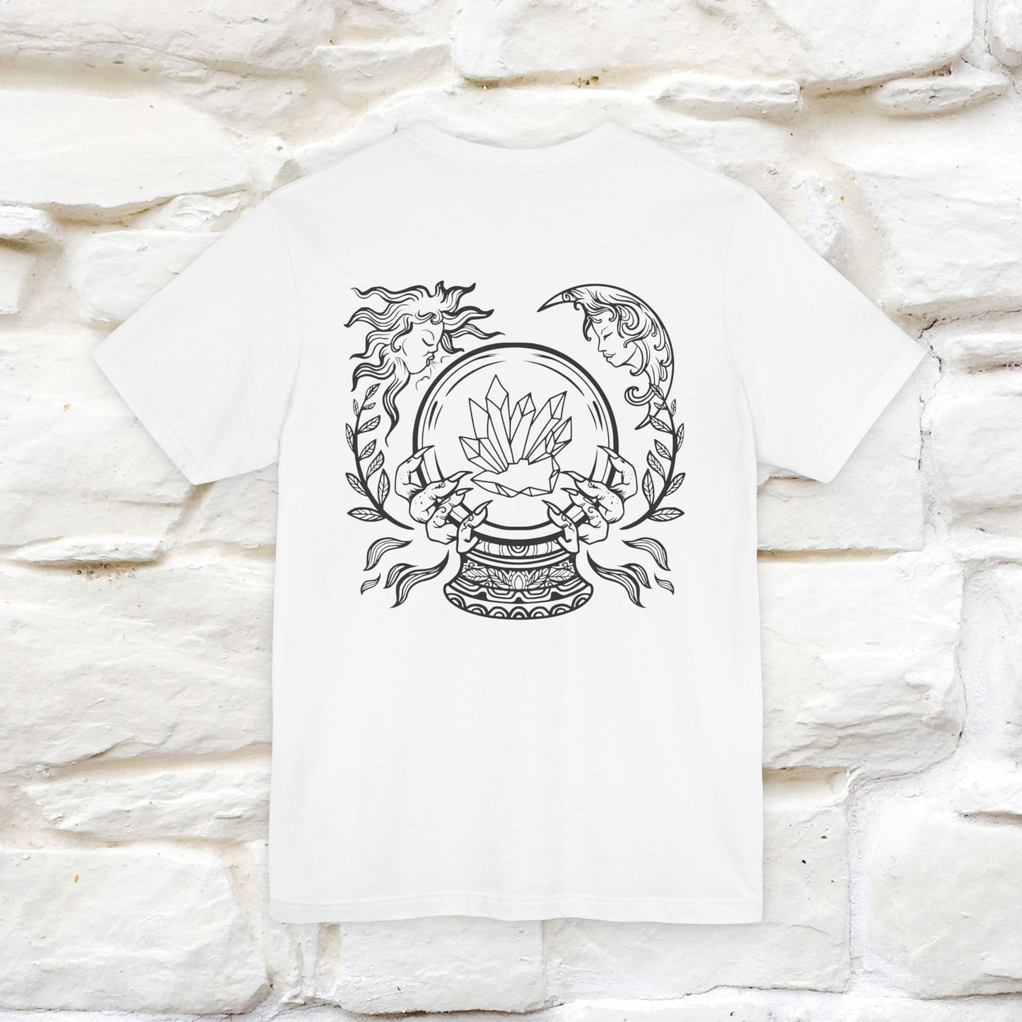 ''The Cristal'' Cat T-Shirt Front and Back Design | Nunu&Miao Studio