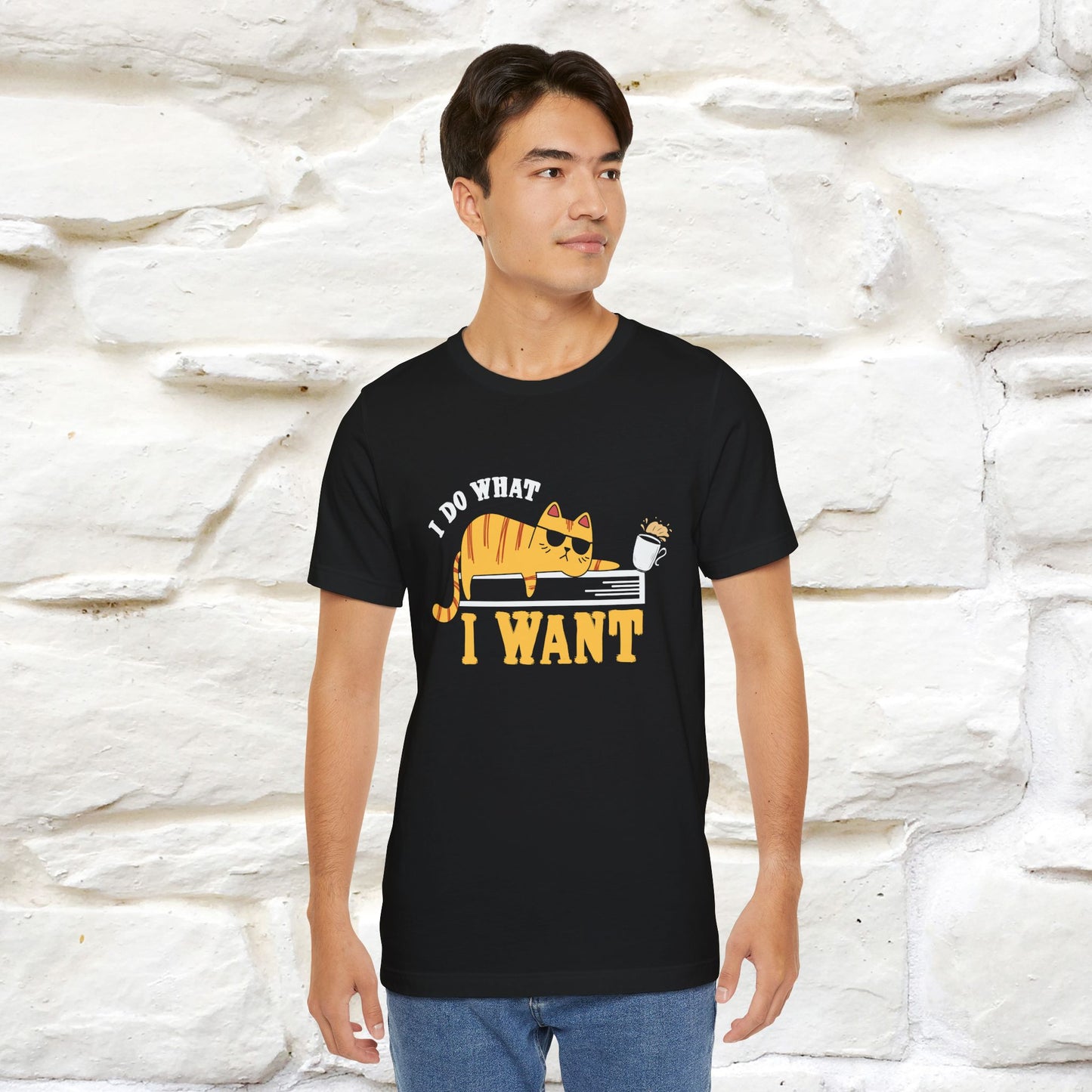 "I Do What I Want" Cat T-Shirt | Nunu & Miao Studio