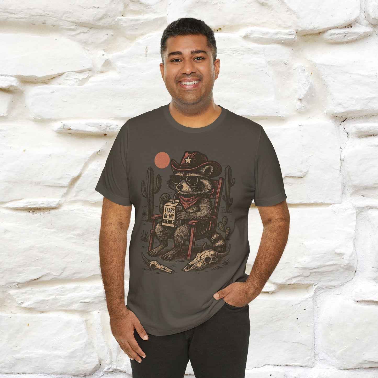 "Tears Of My Enemies" Cat T-shirt |Nunu&Miao Studio - Nunu&Miao Studio