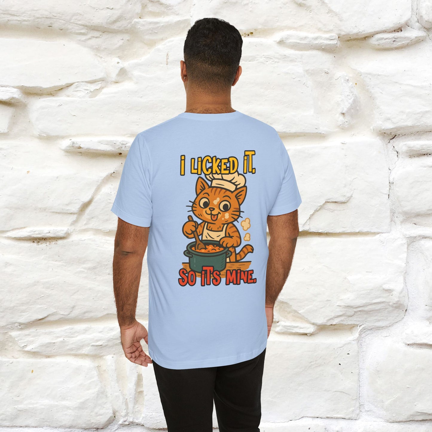"I Licked It. It's Mine " |Cat T-Shirt | Nunu&Miao Studio